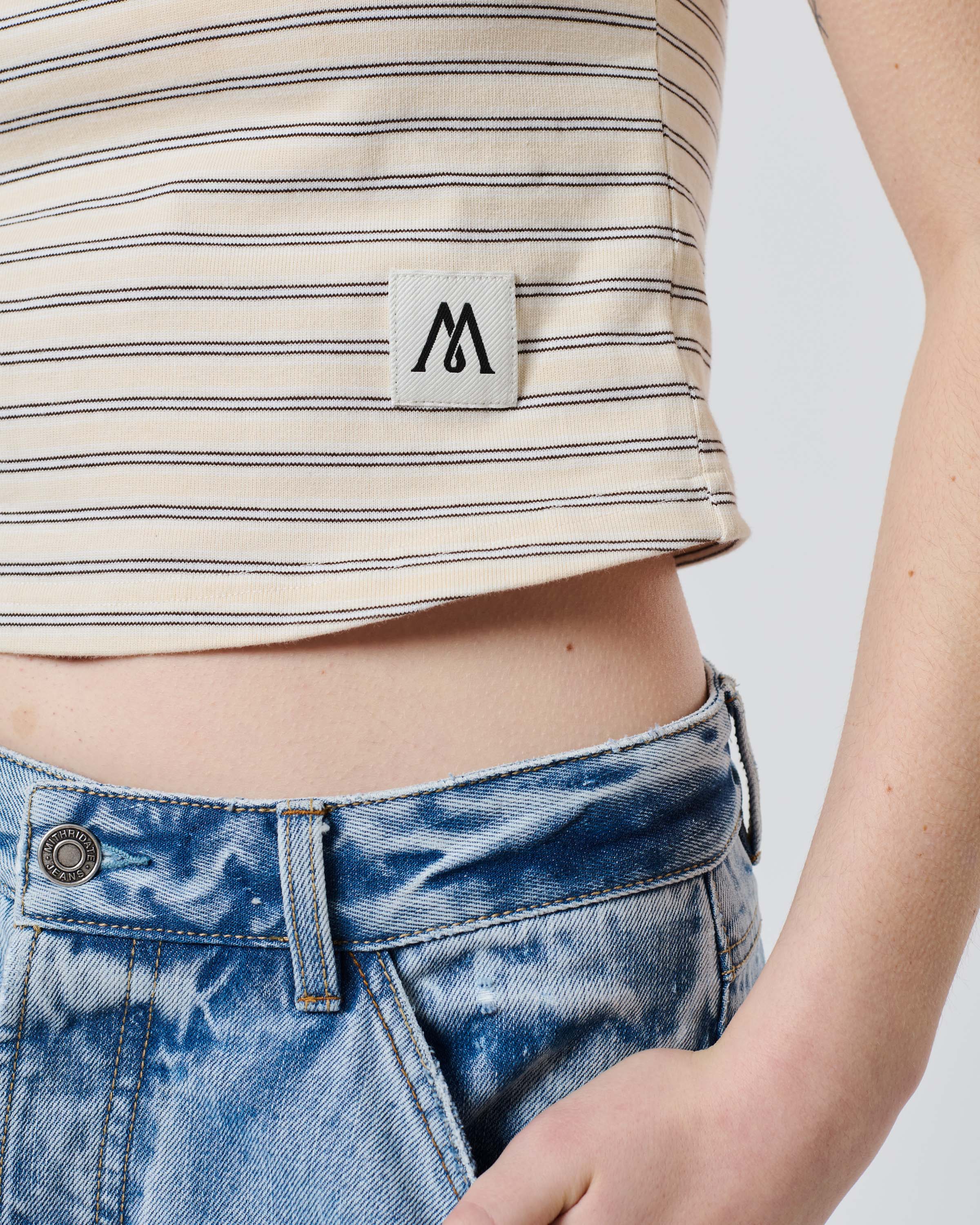 Striped Baby Tee