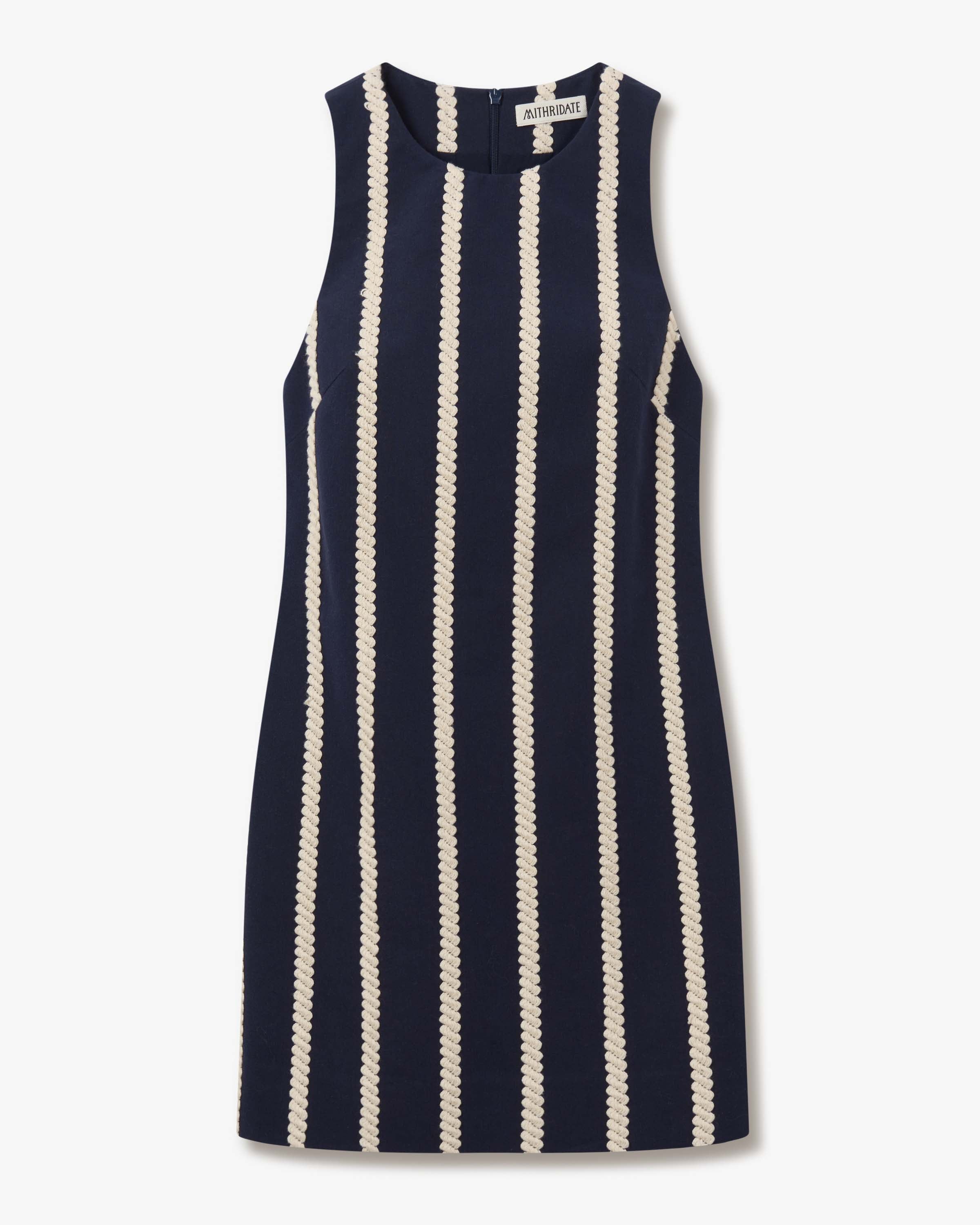 Striped Rope Mini Dress