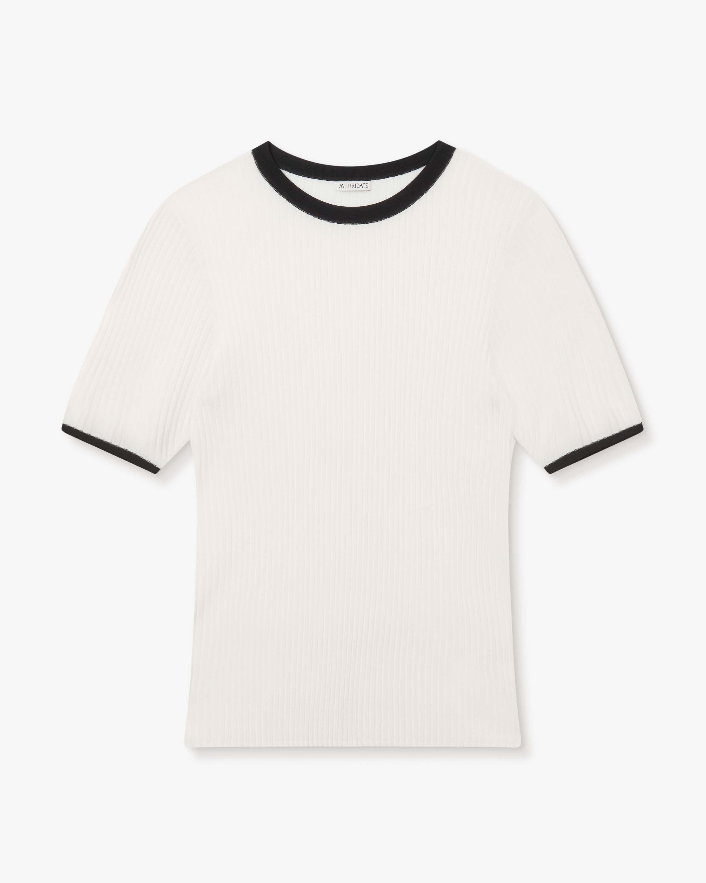 Knit Ringer Tee