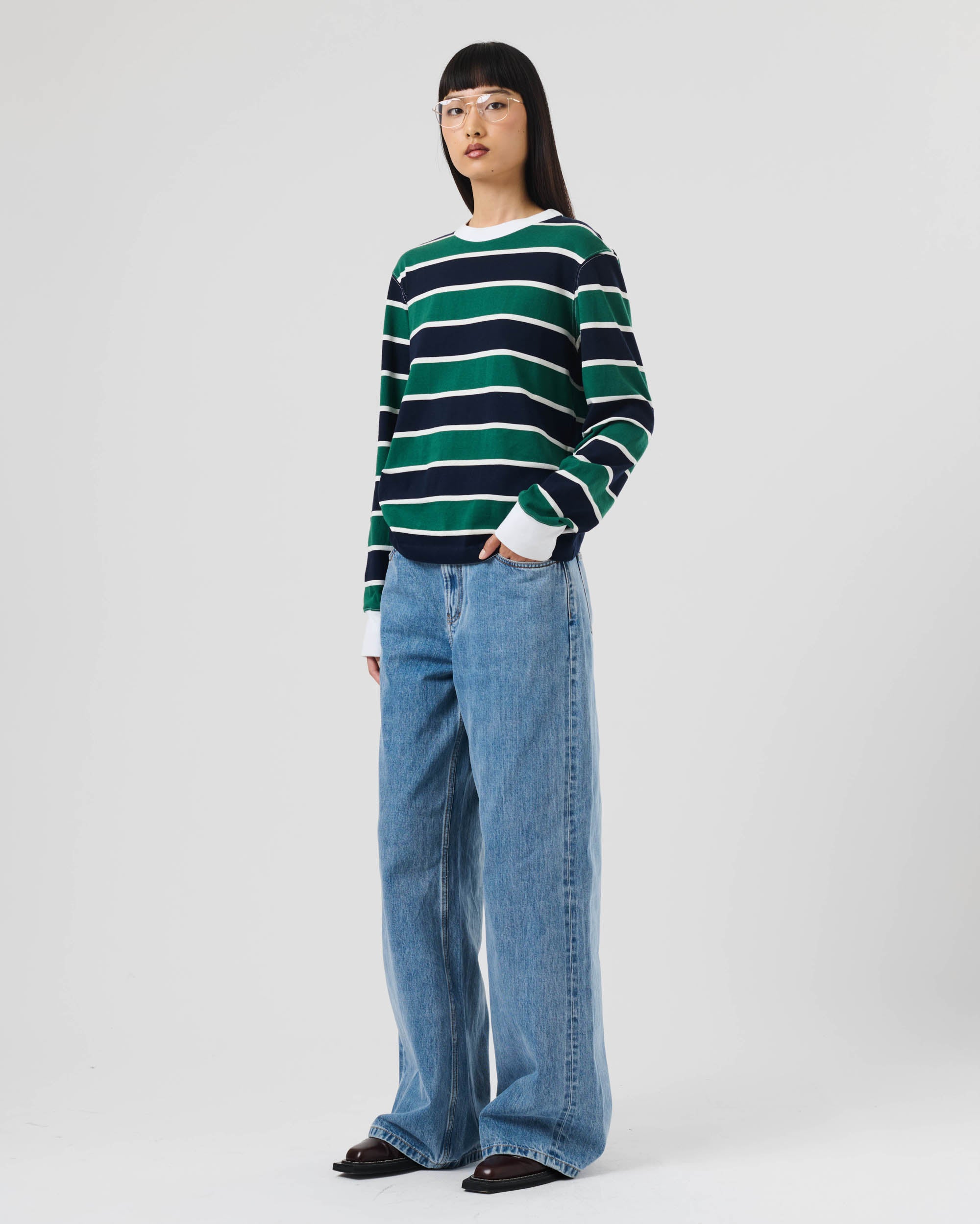 Striped Long Sleeve Tee