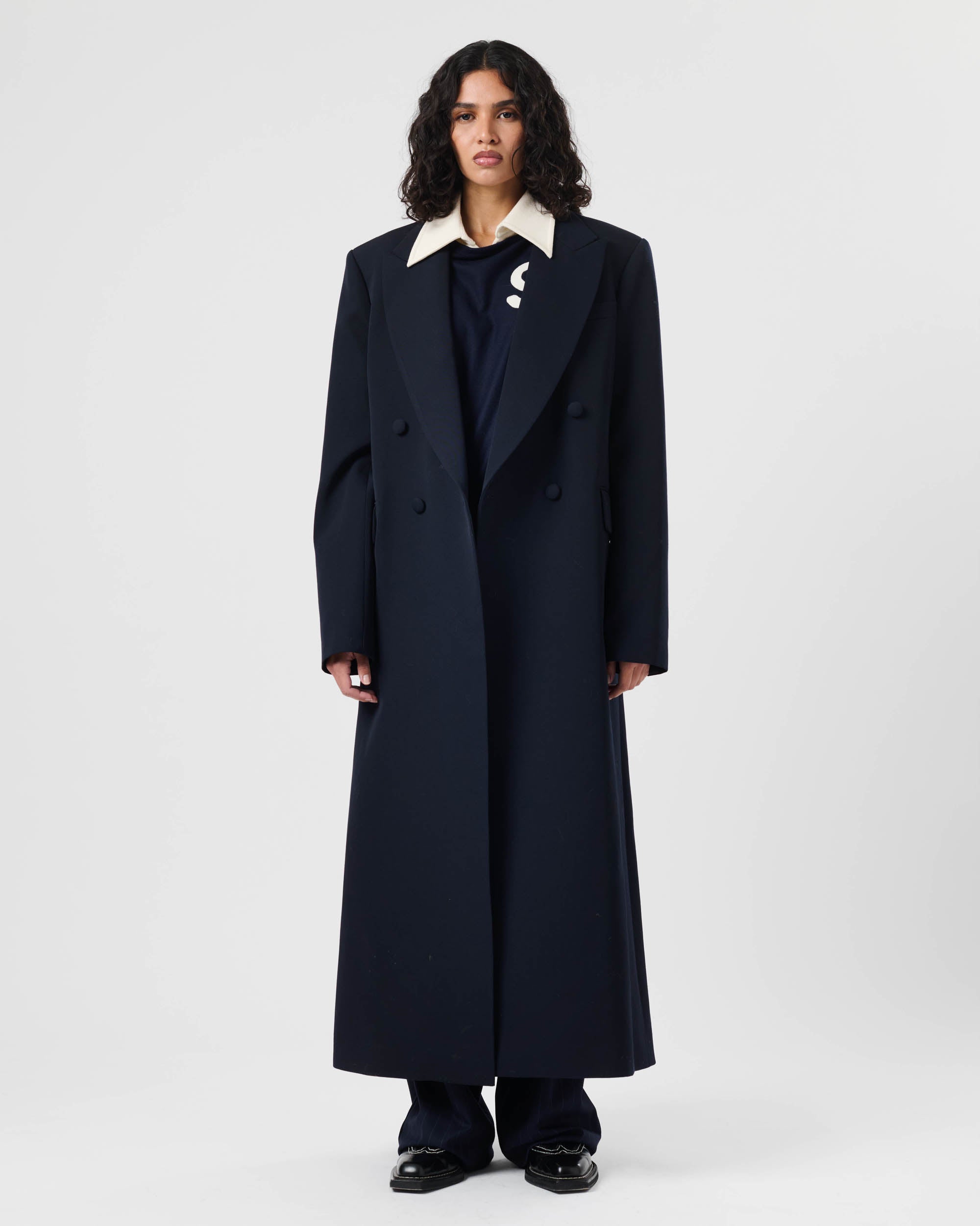 Double Breasted Tailored Coat