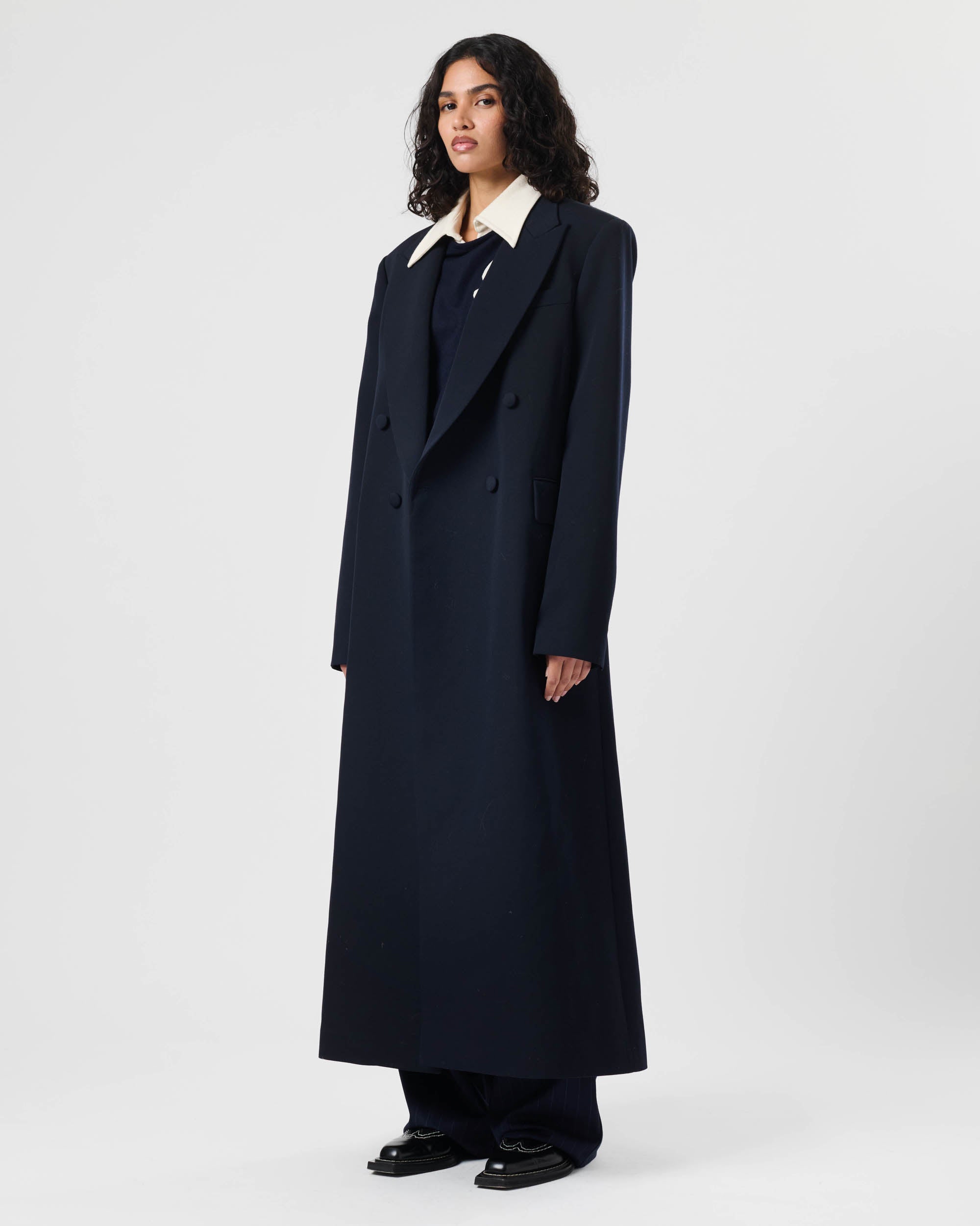 Double Breasted Tailored Coat