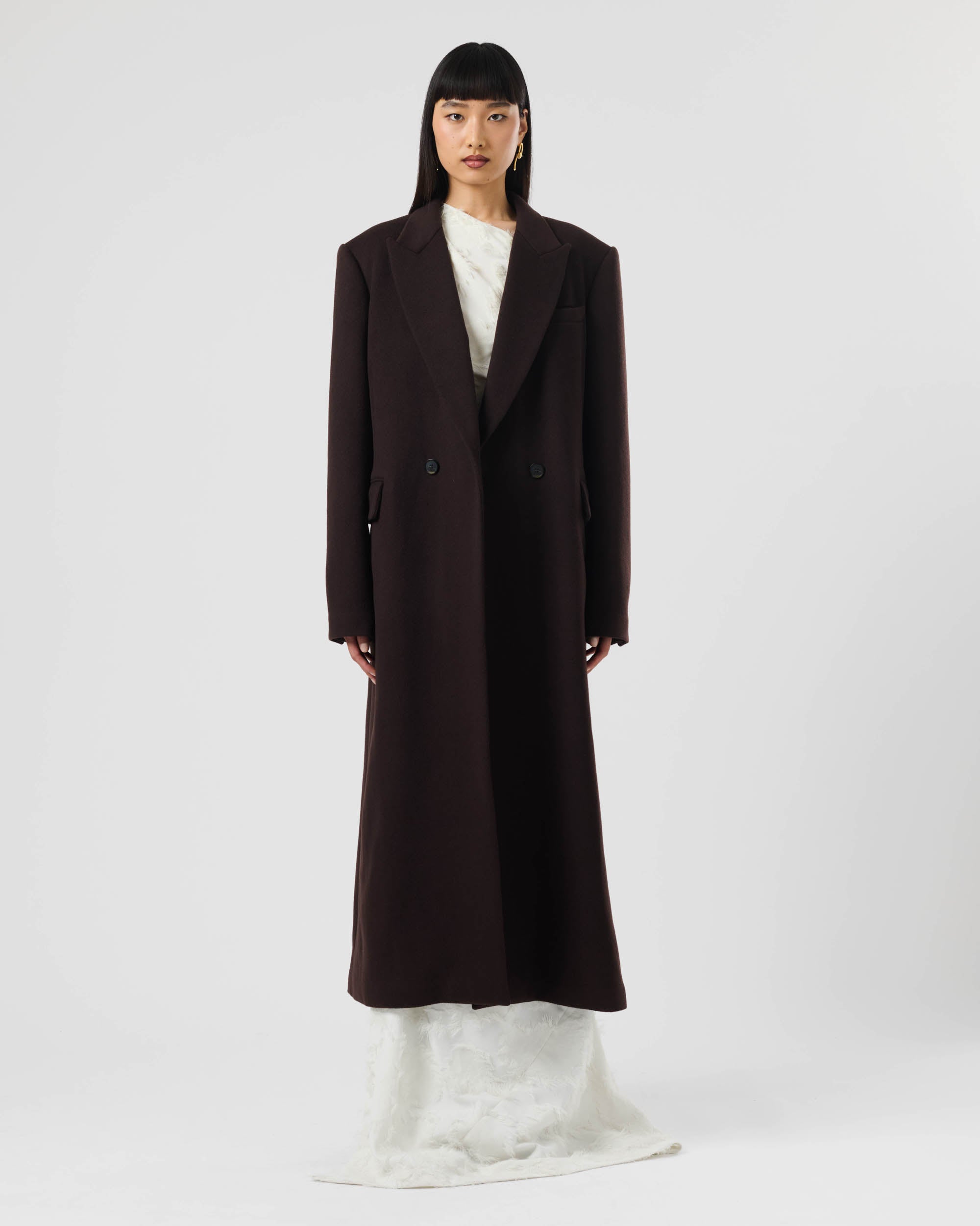 Double Breasted Tailored Coat