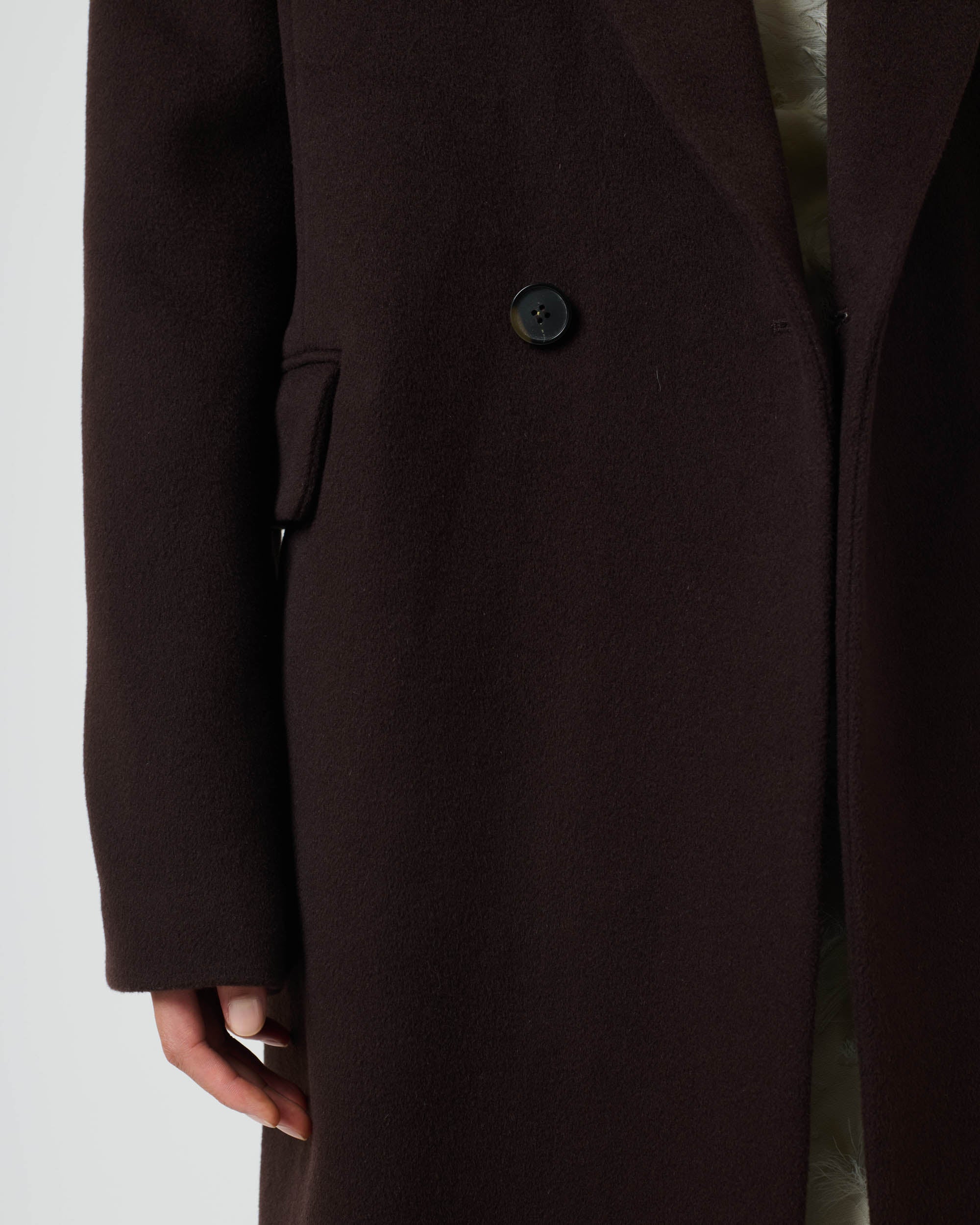 Double Breasted Tailored Coat