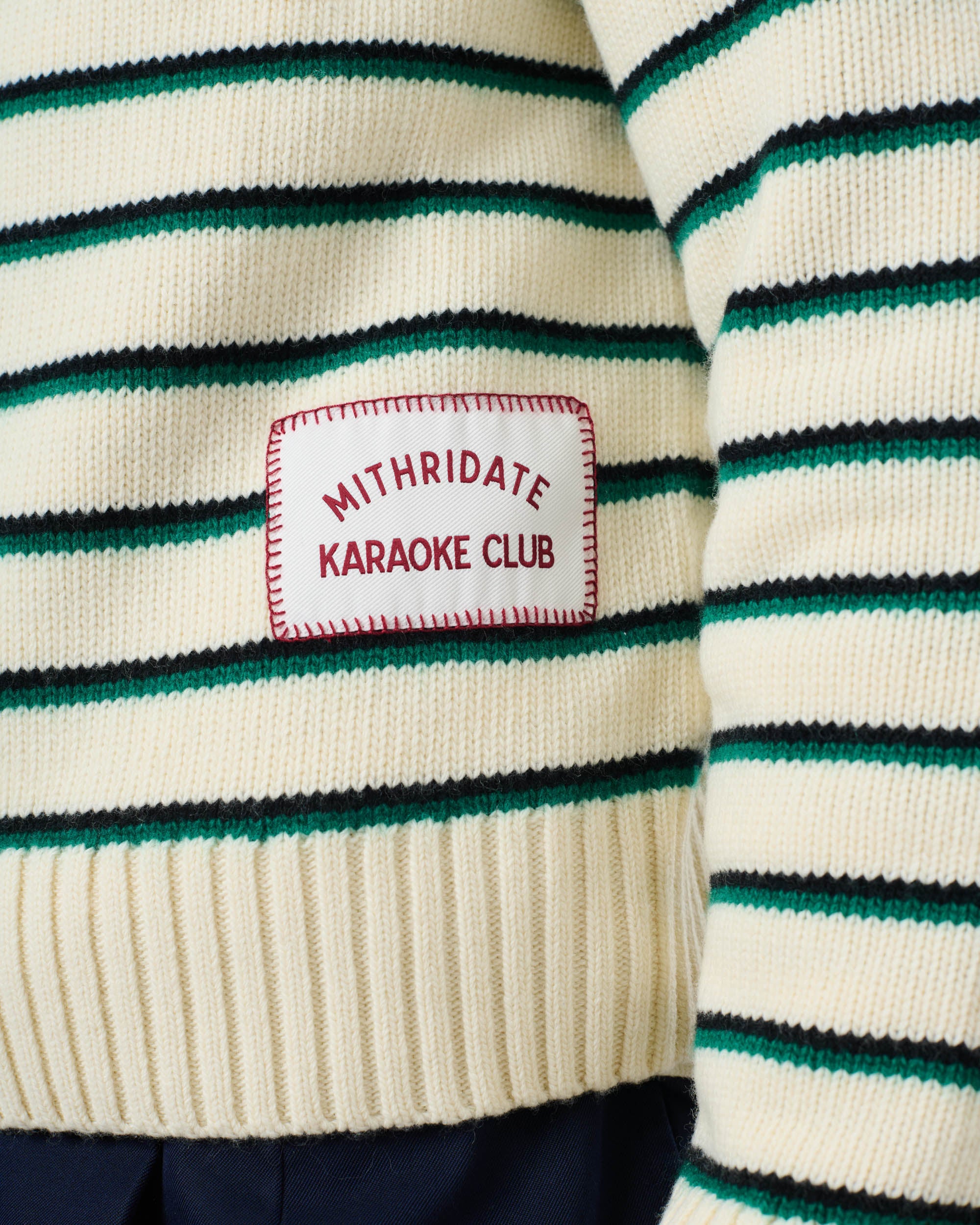 Stripe Knit Crew