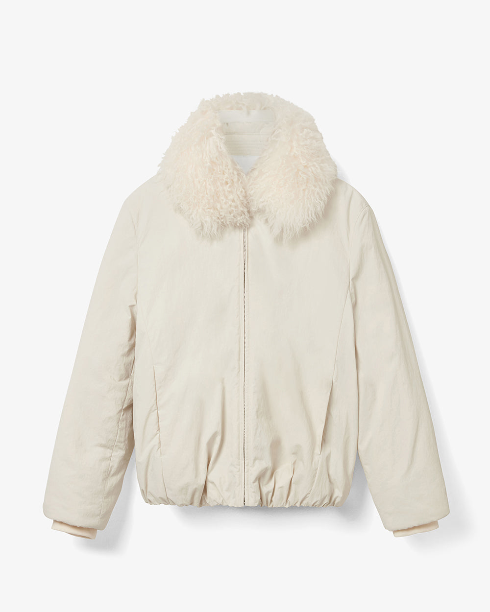 Shearling Collar Puffer