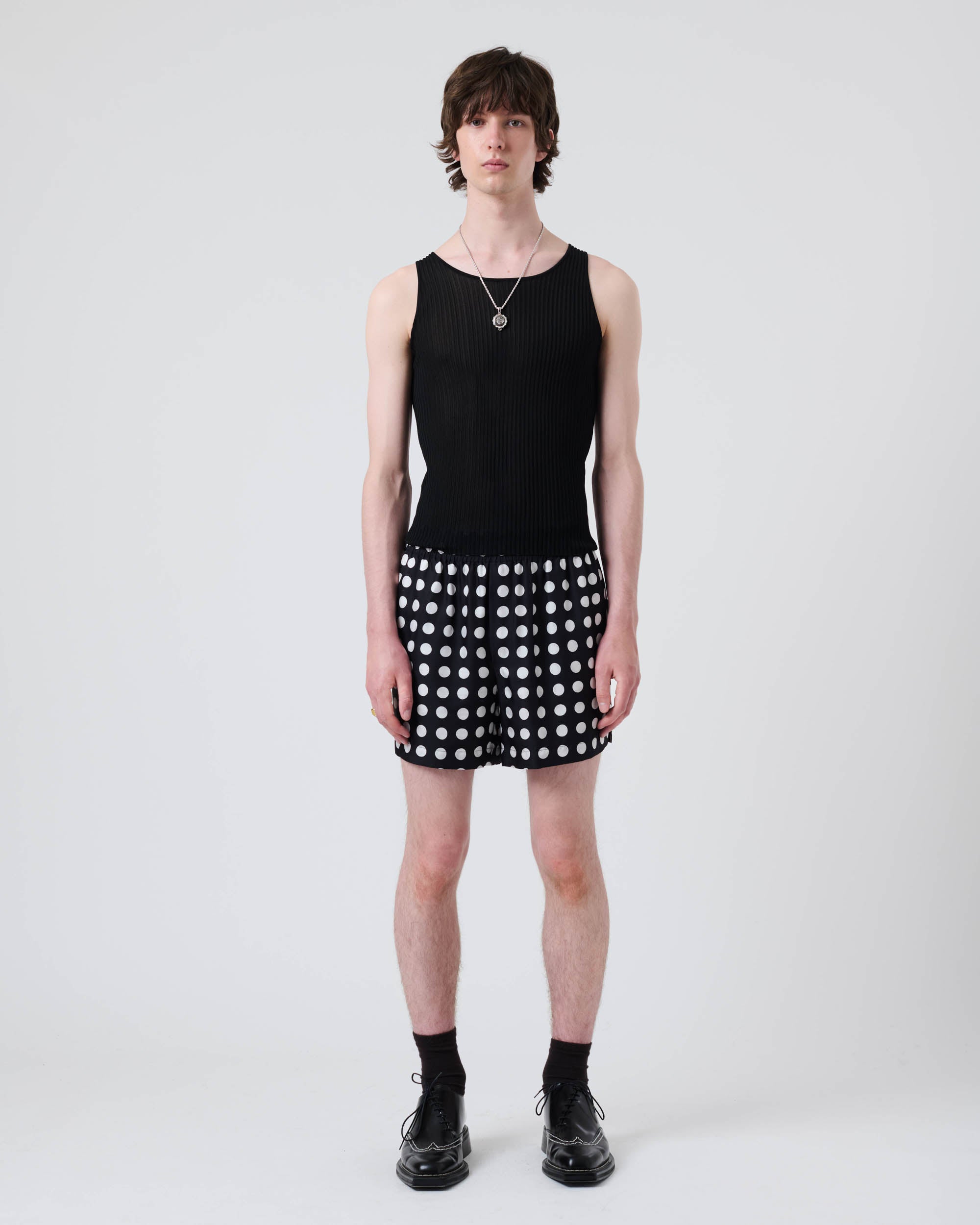 Spot Print Boxer Shorts