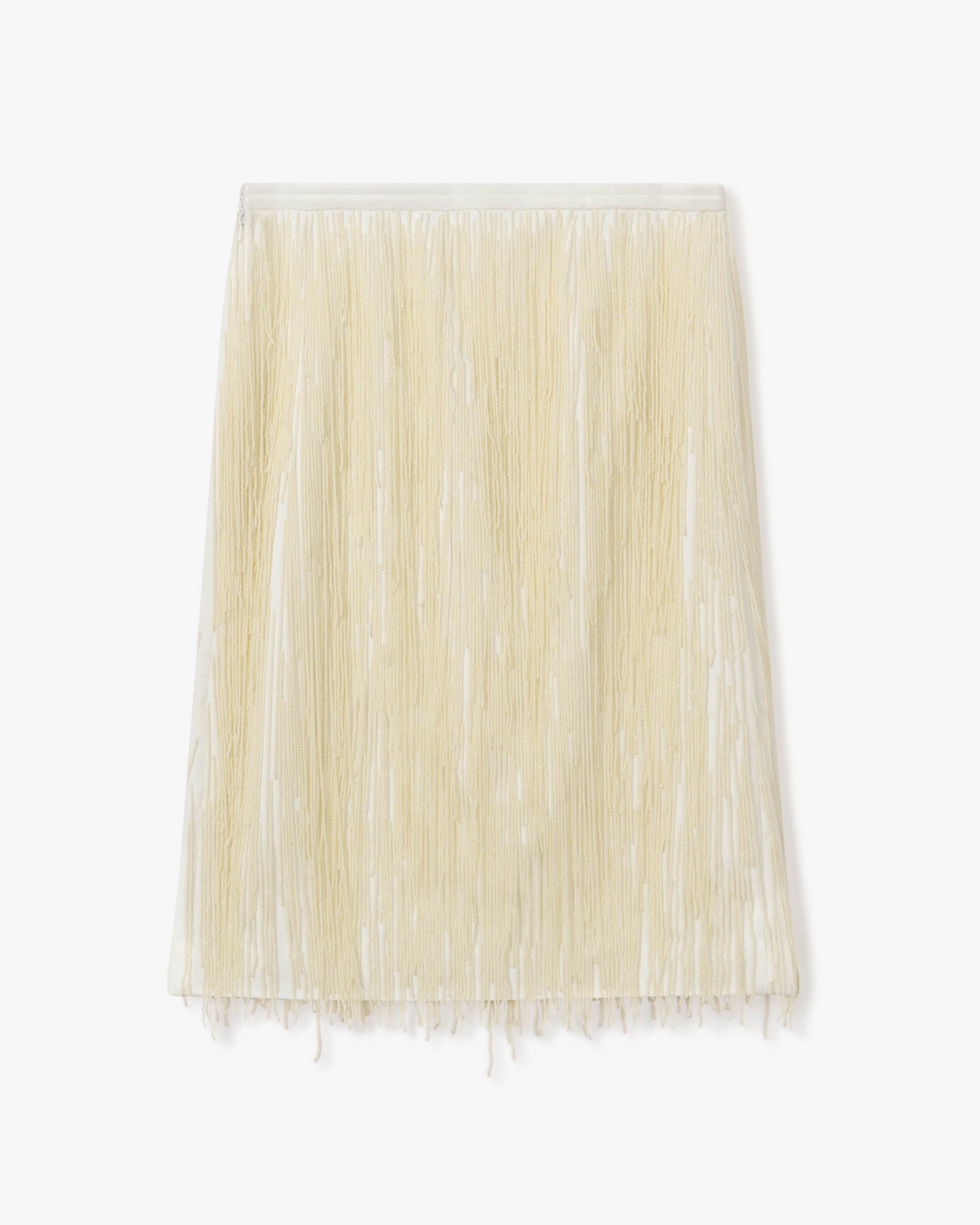 Beaded Fringe Skirt