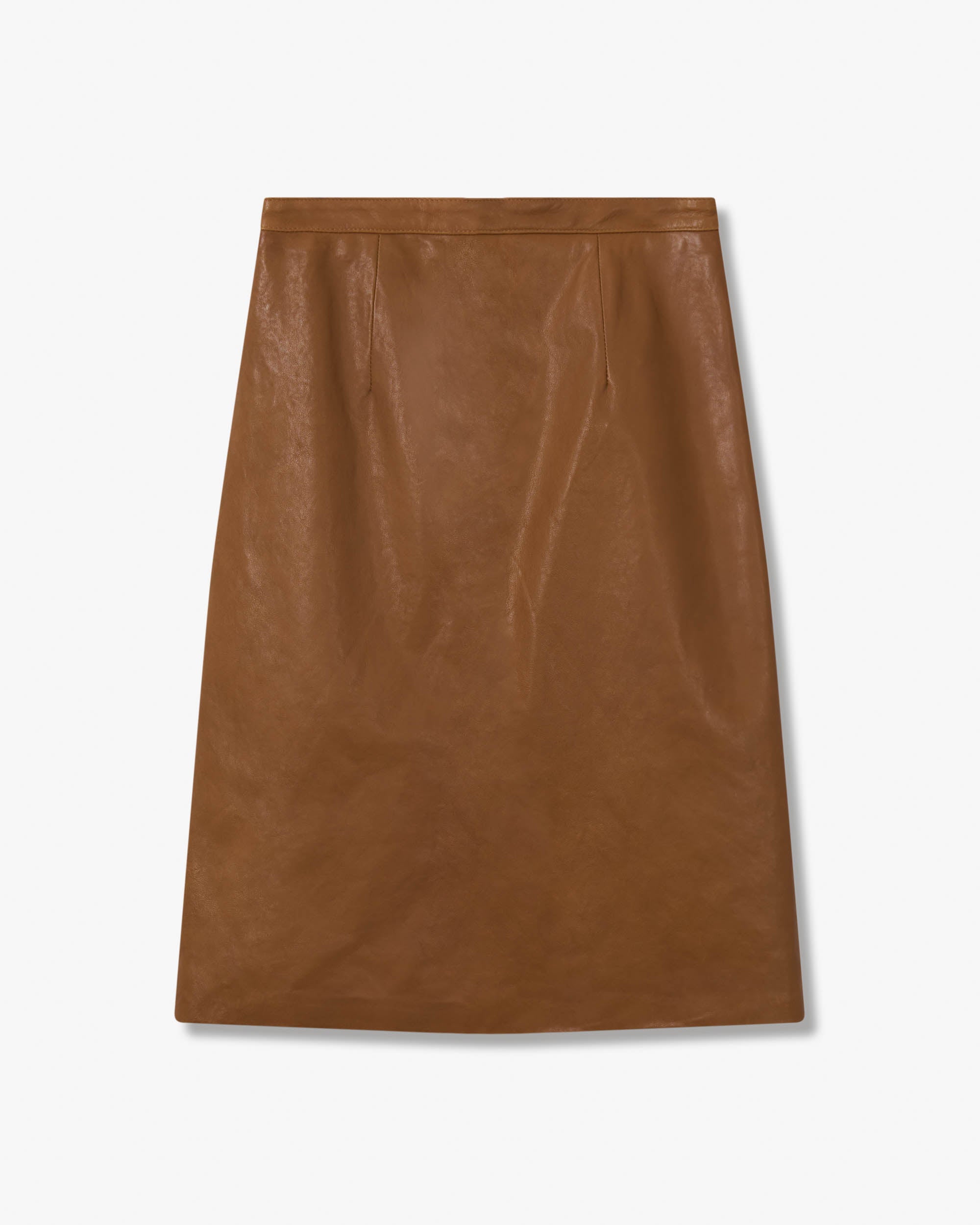 90's Leather Skirt
