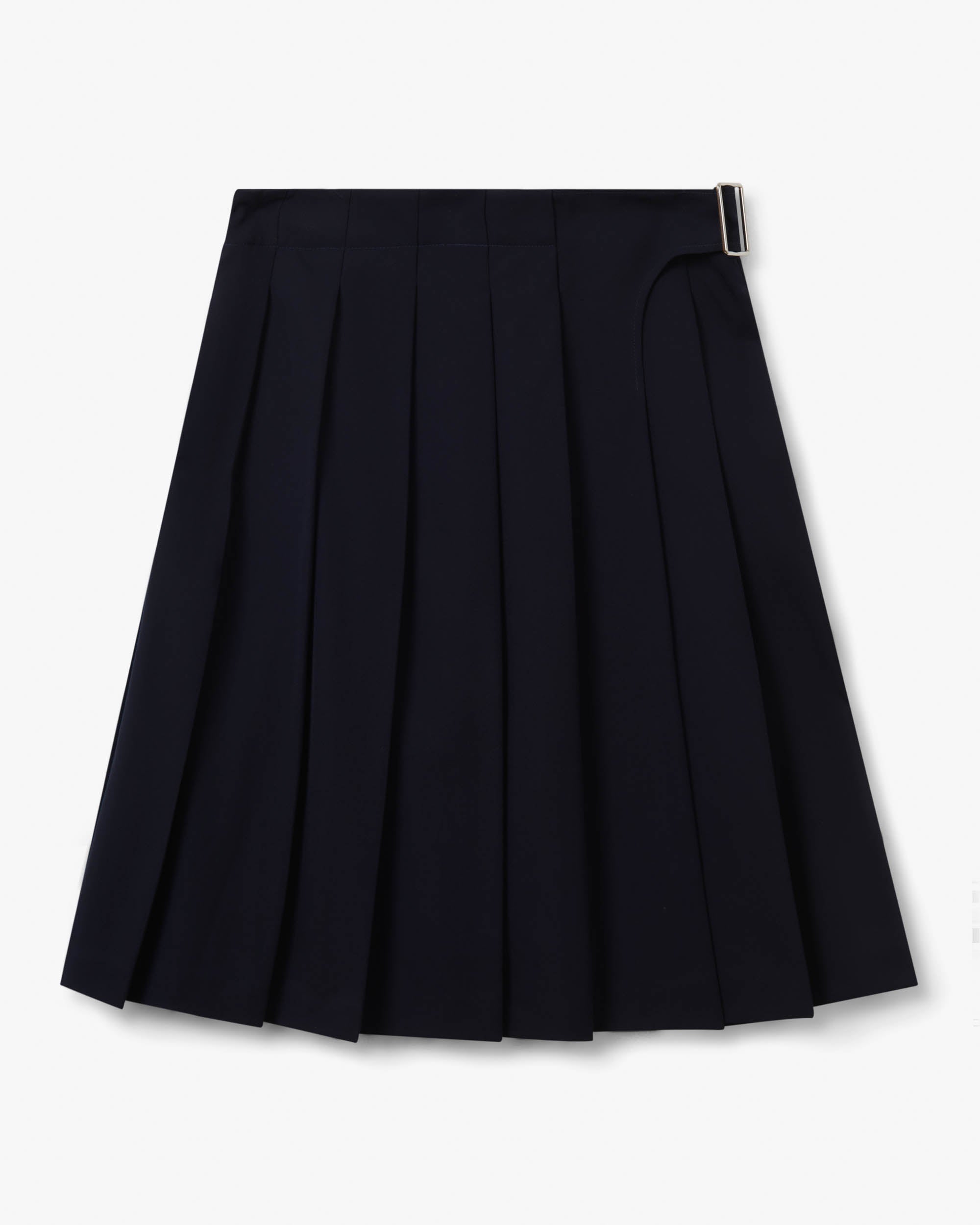 Pleated Skirt Navy