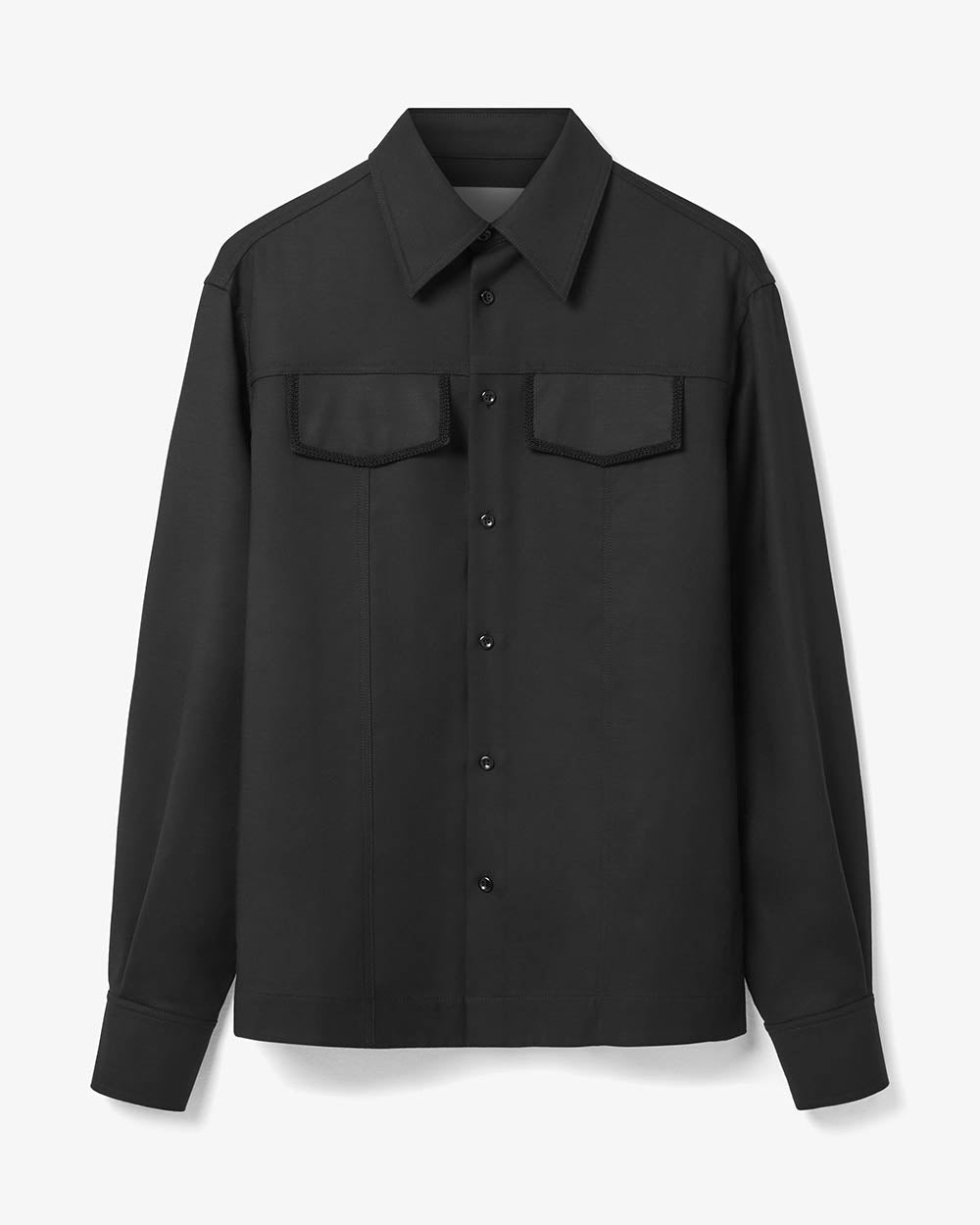 Braided Military Shirt