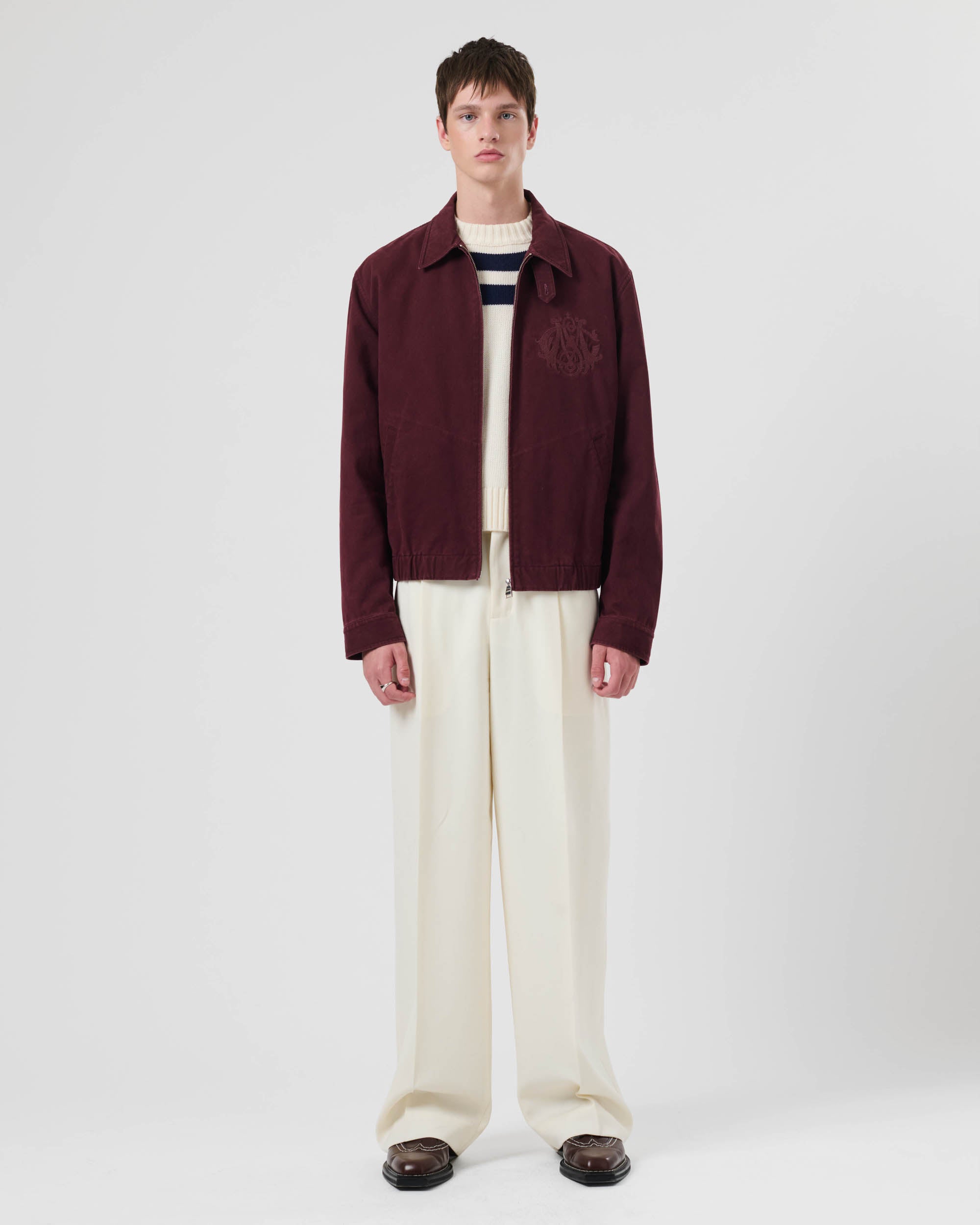 Washed Crest Harrington