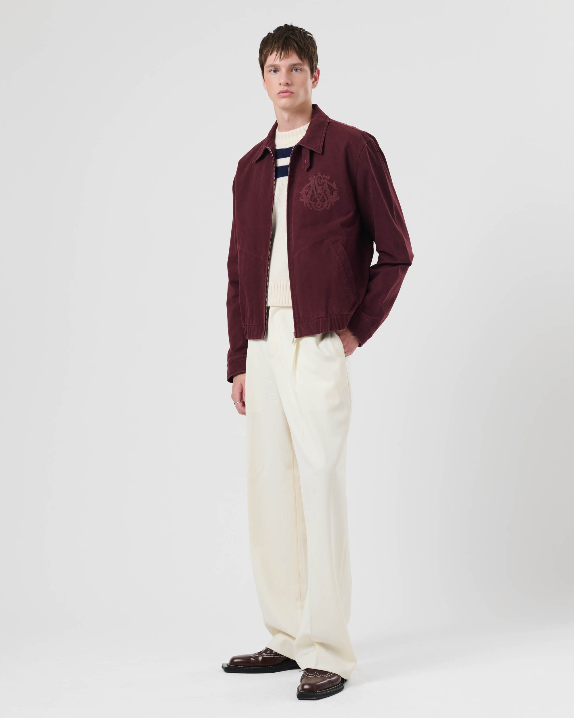 Washed Crest Harrington