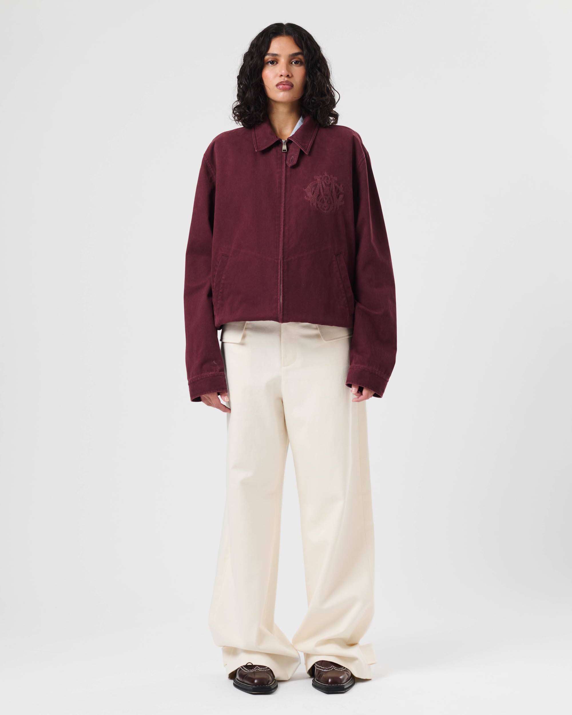 Washed Crest Harrington