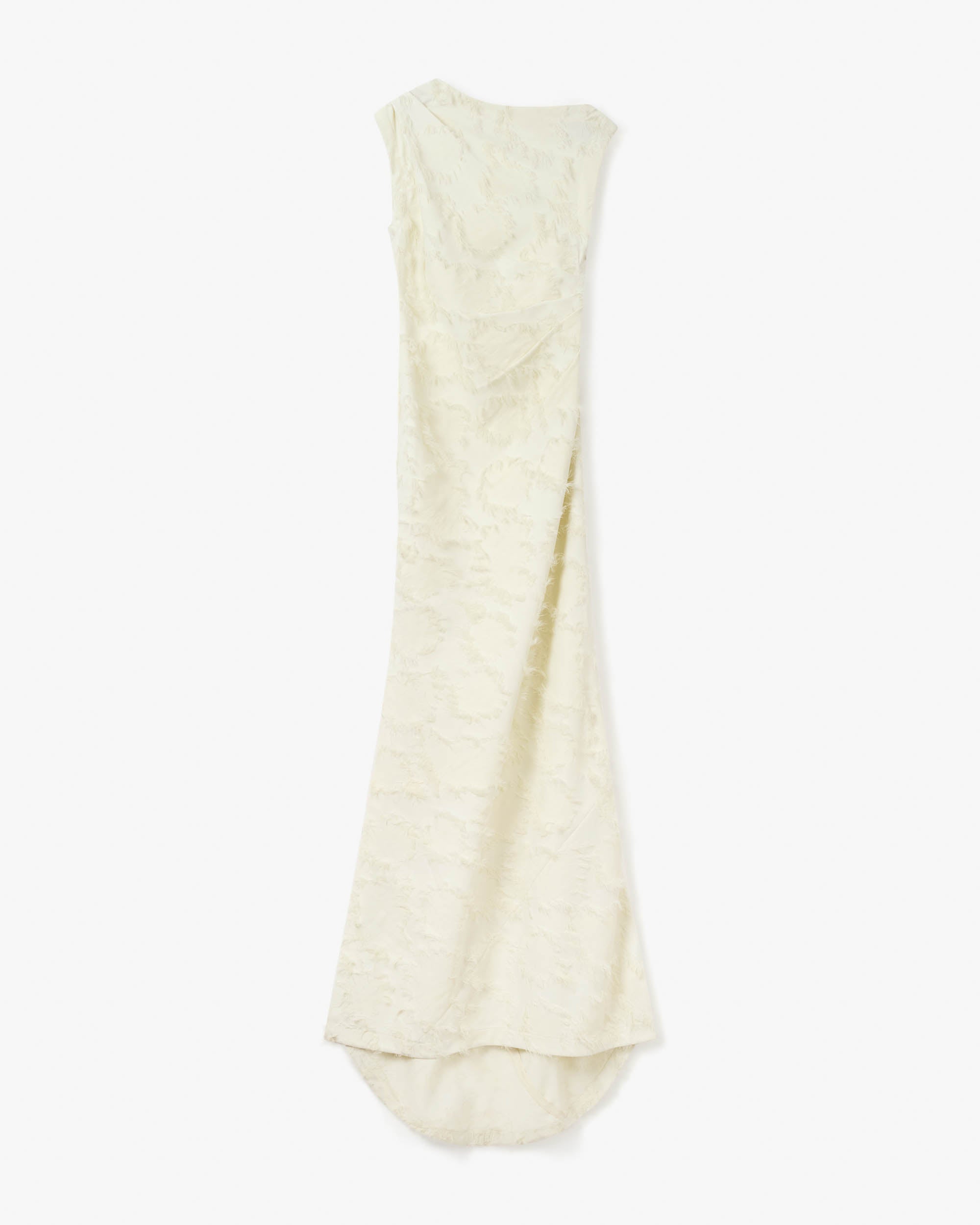 Asymmetric Tufted Dress