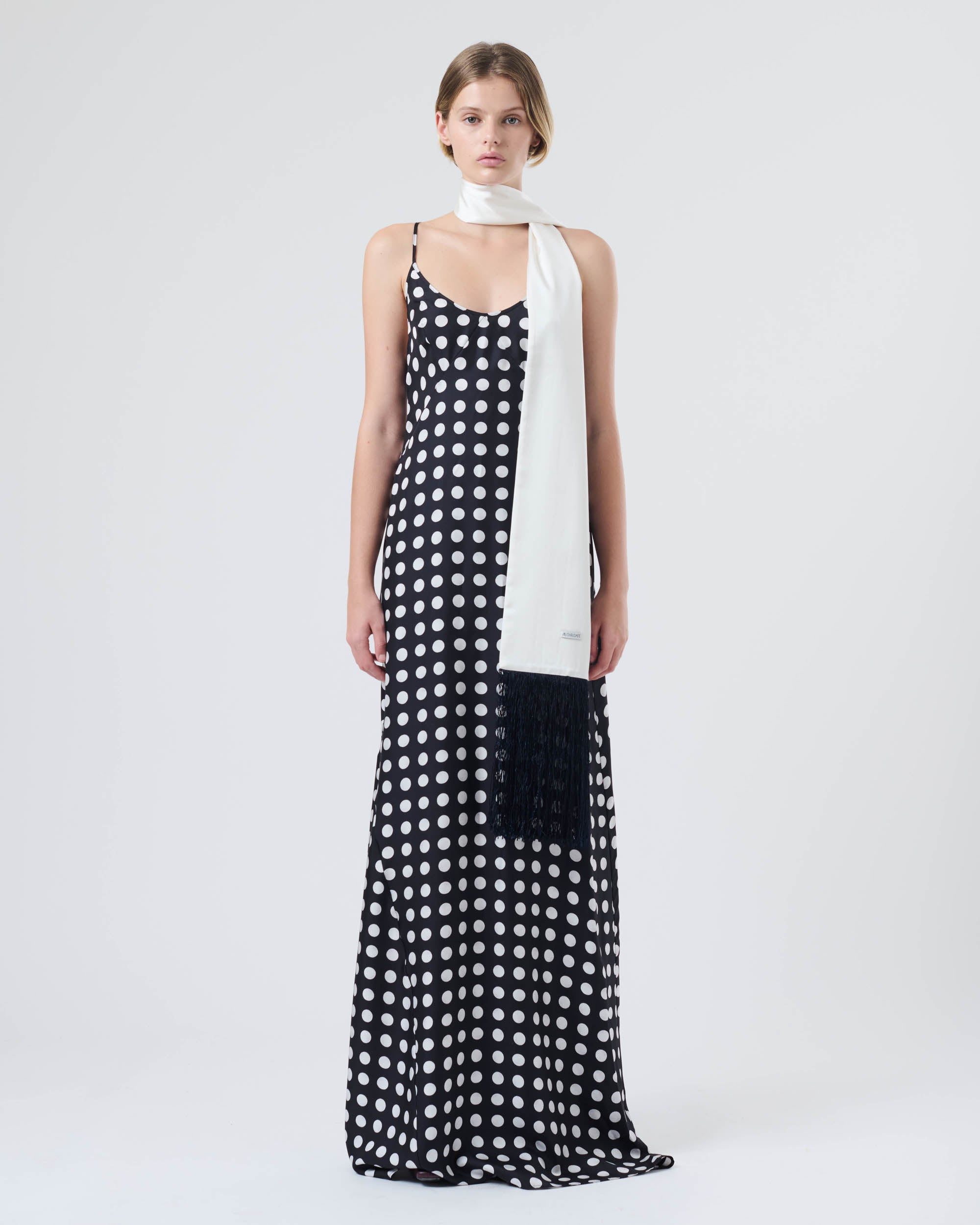 Spotted Slip Dress