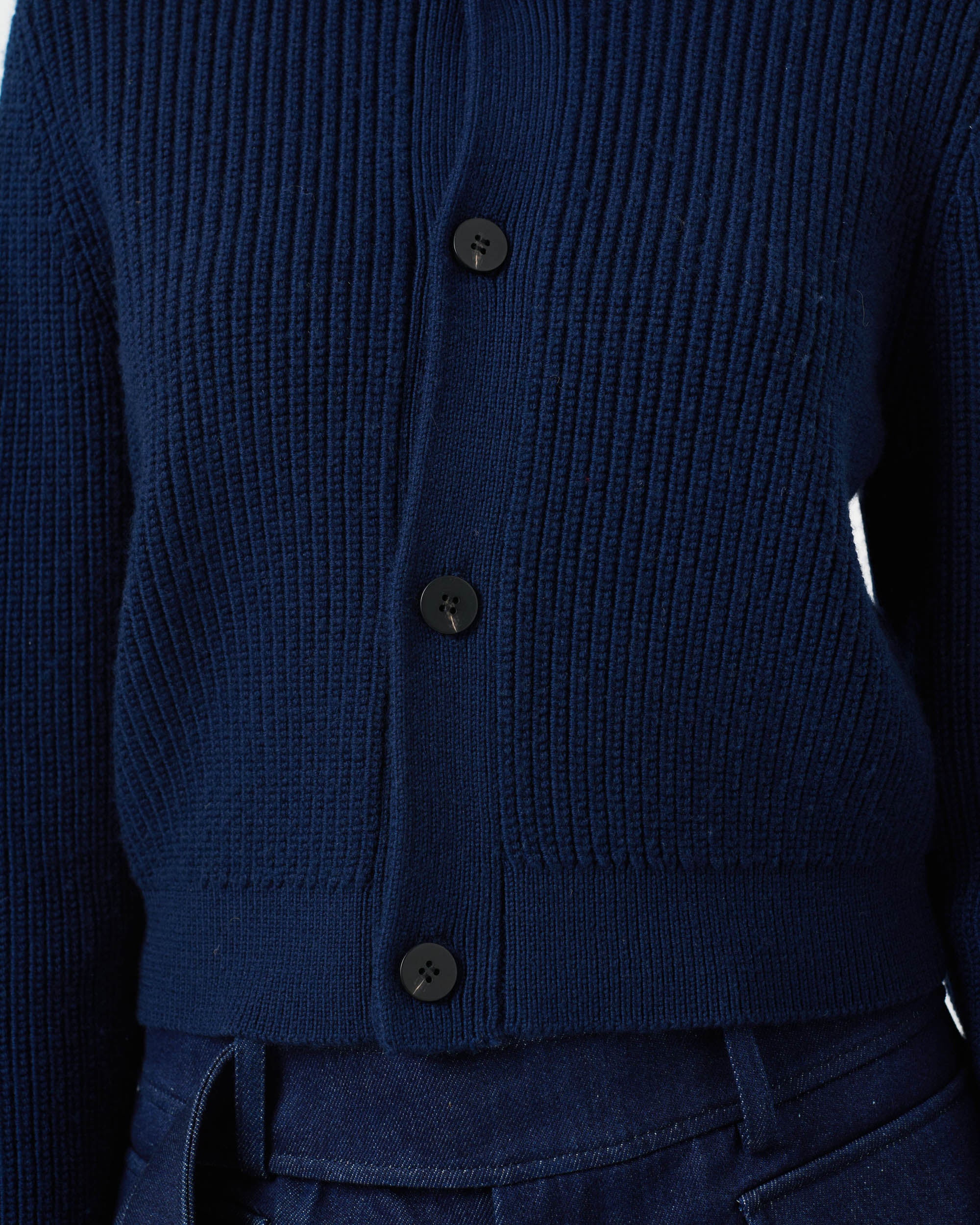 Shrunken Chunky Cardigan