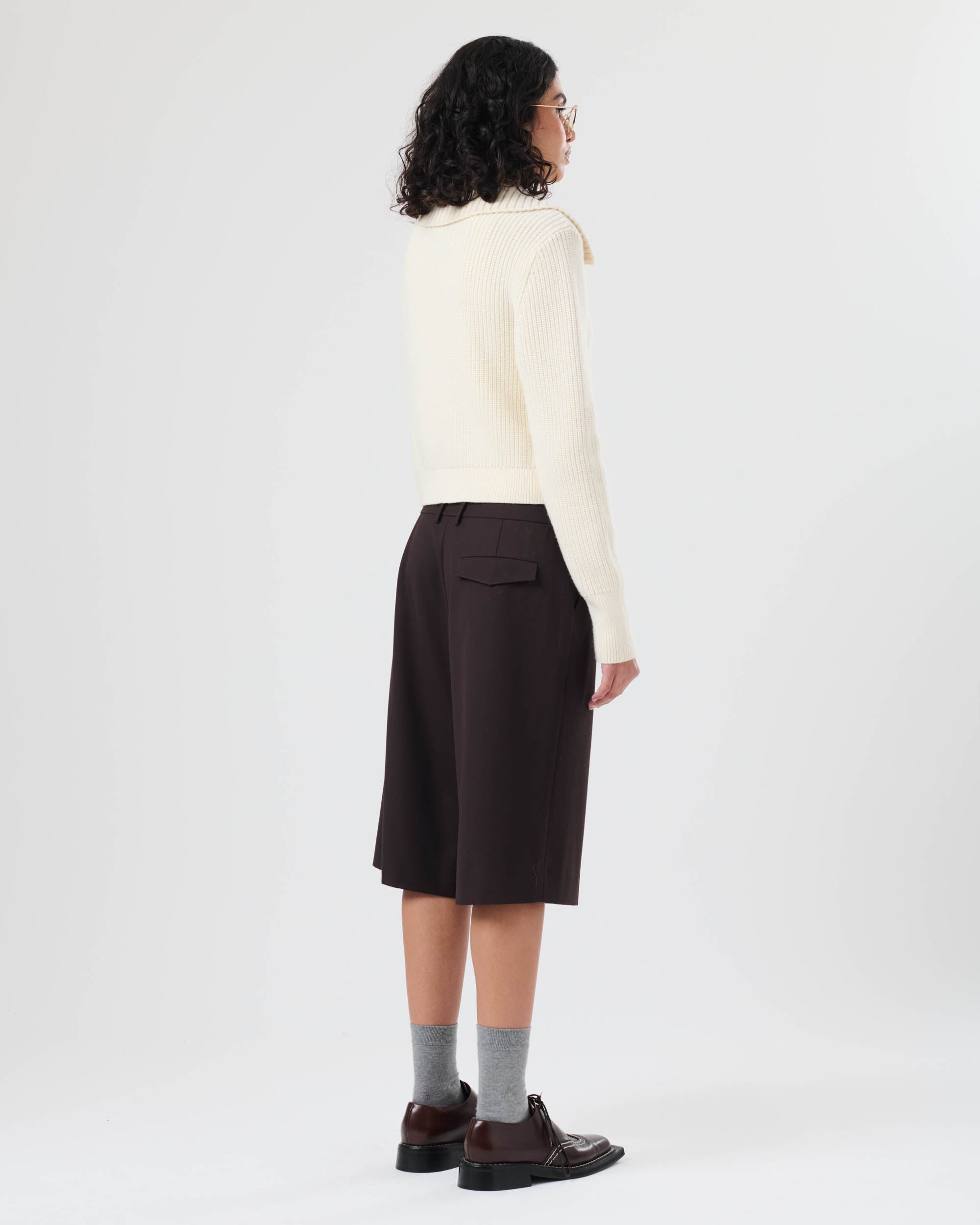 Shrunken Chunky Cardigan