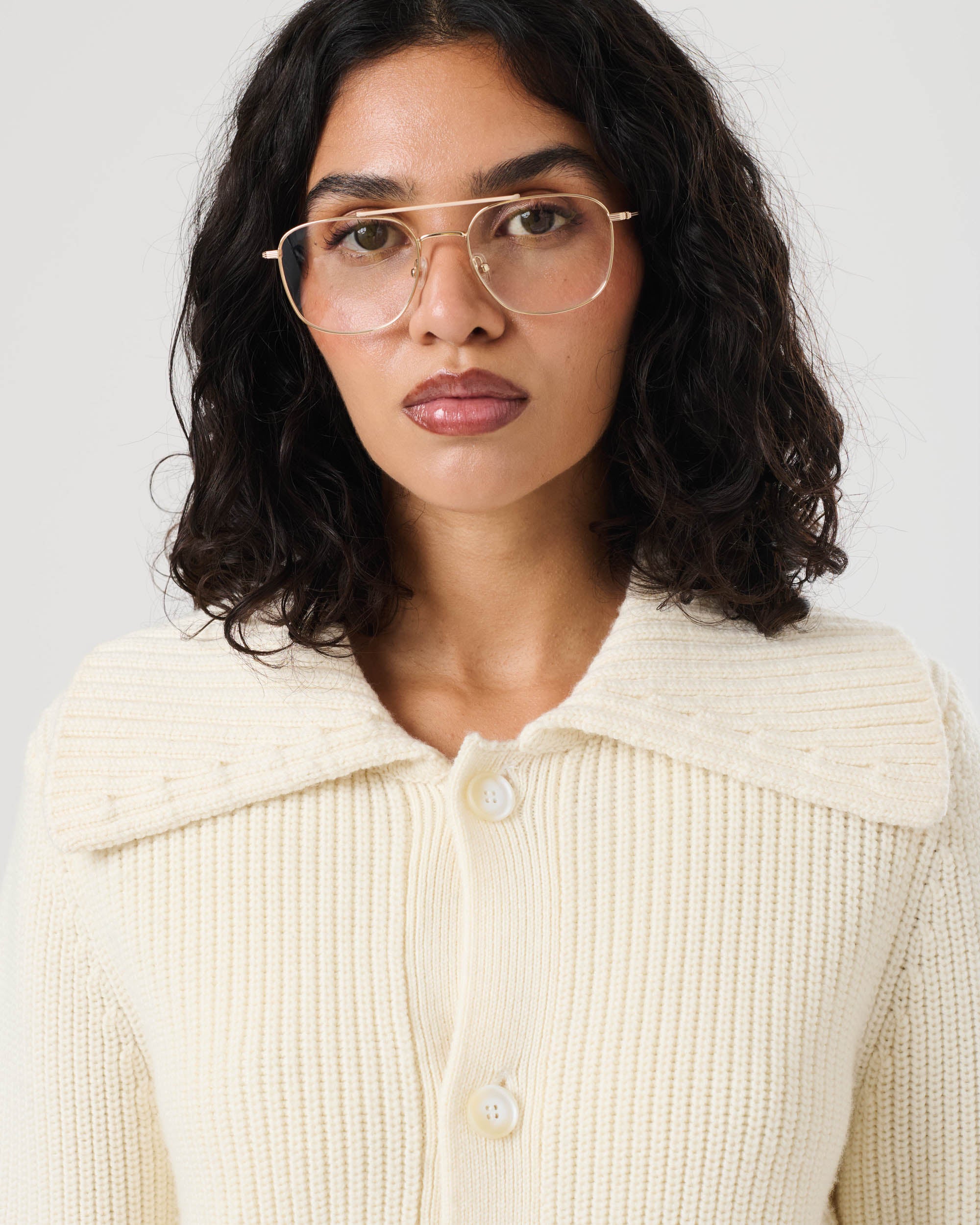 Shrunken Chunky Cardigan