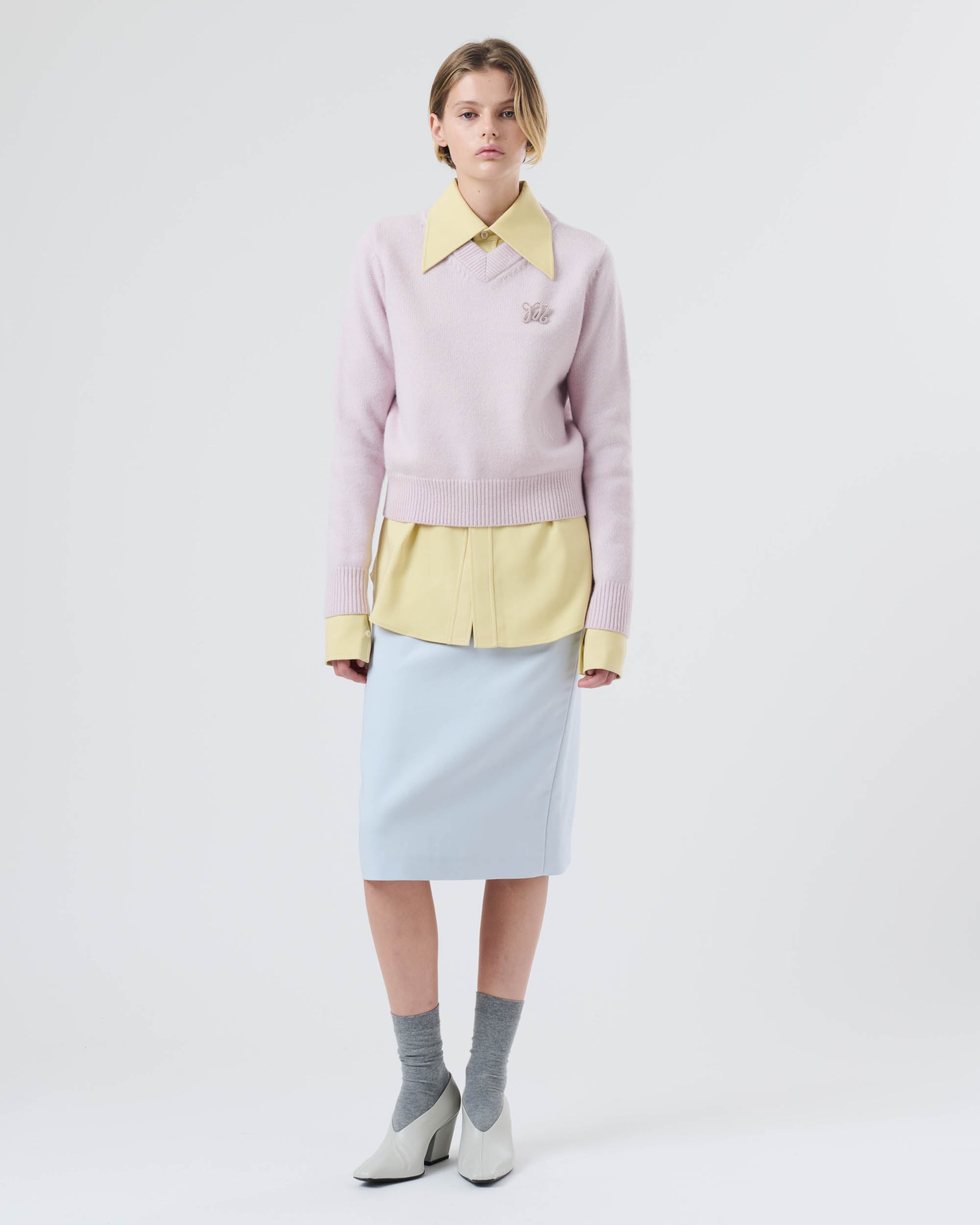 Icon V Neck Jumper