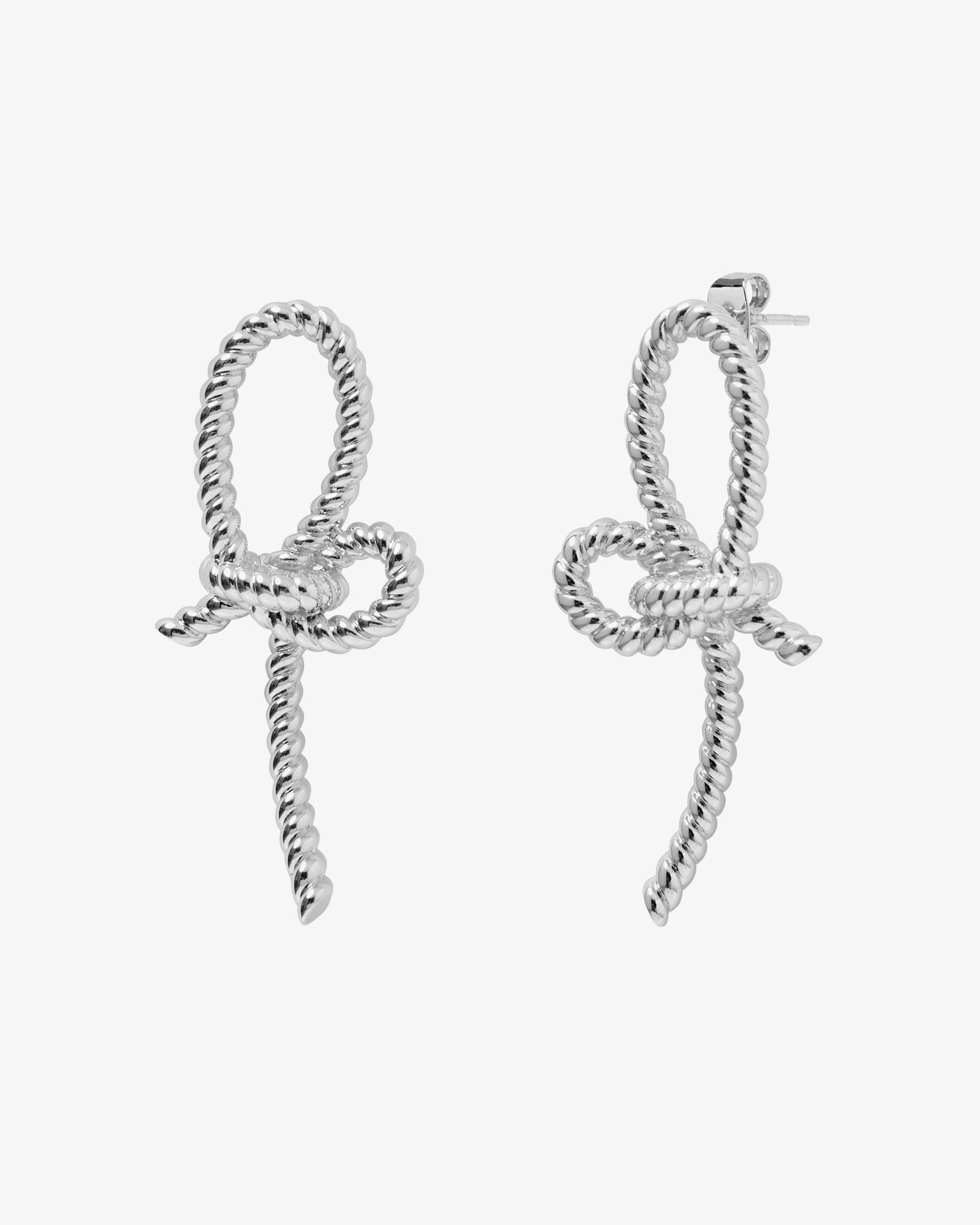 Knotted Rope Earrings