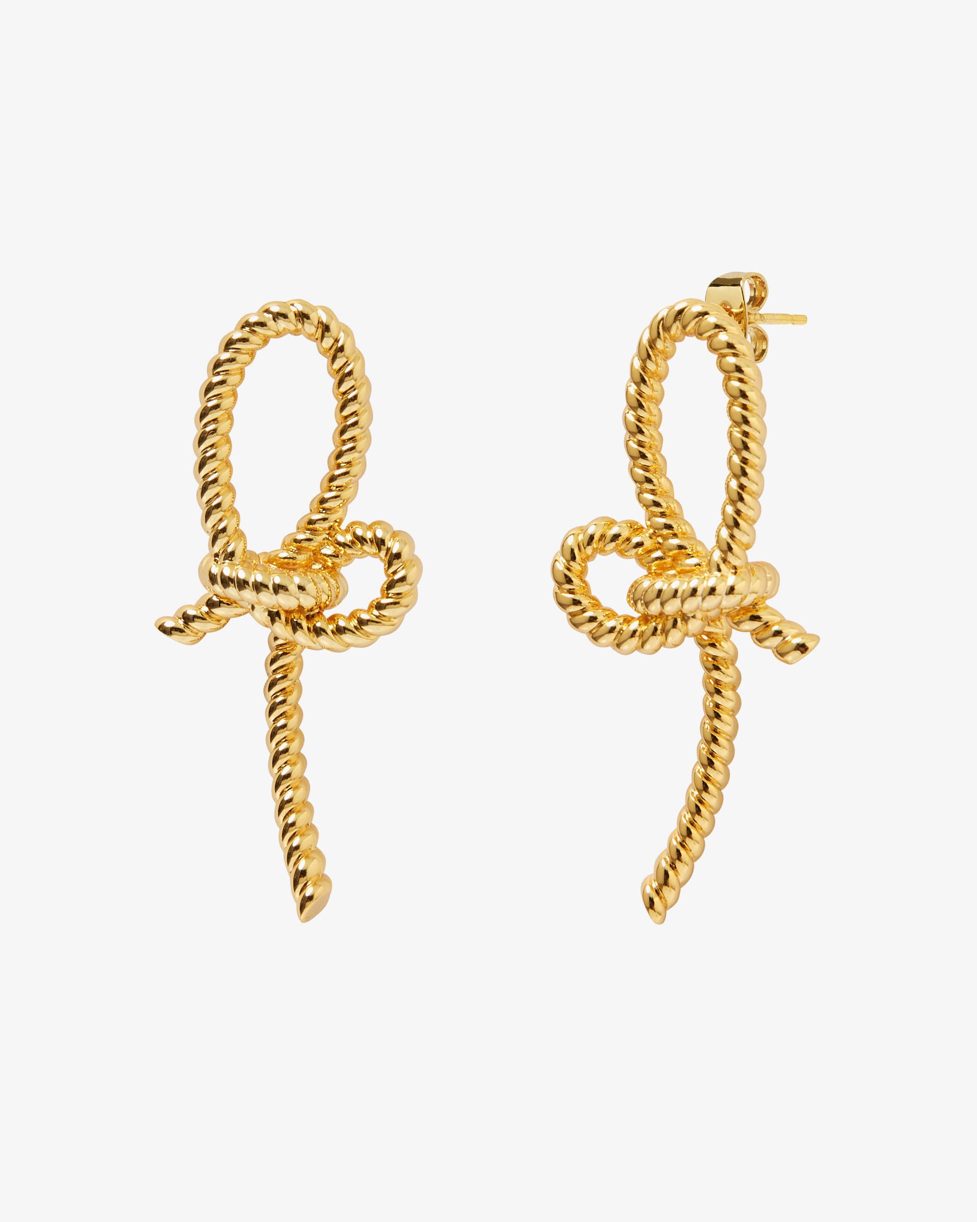 Knotted Rope Earrings