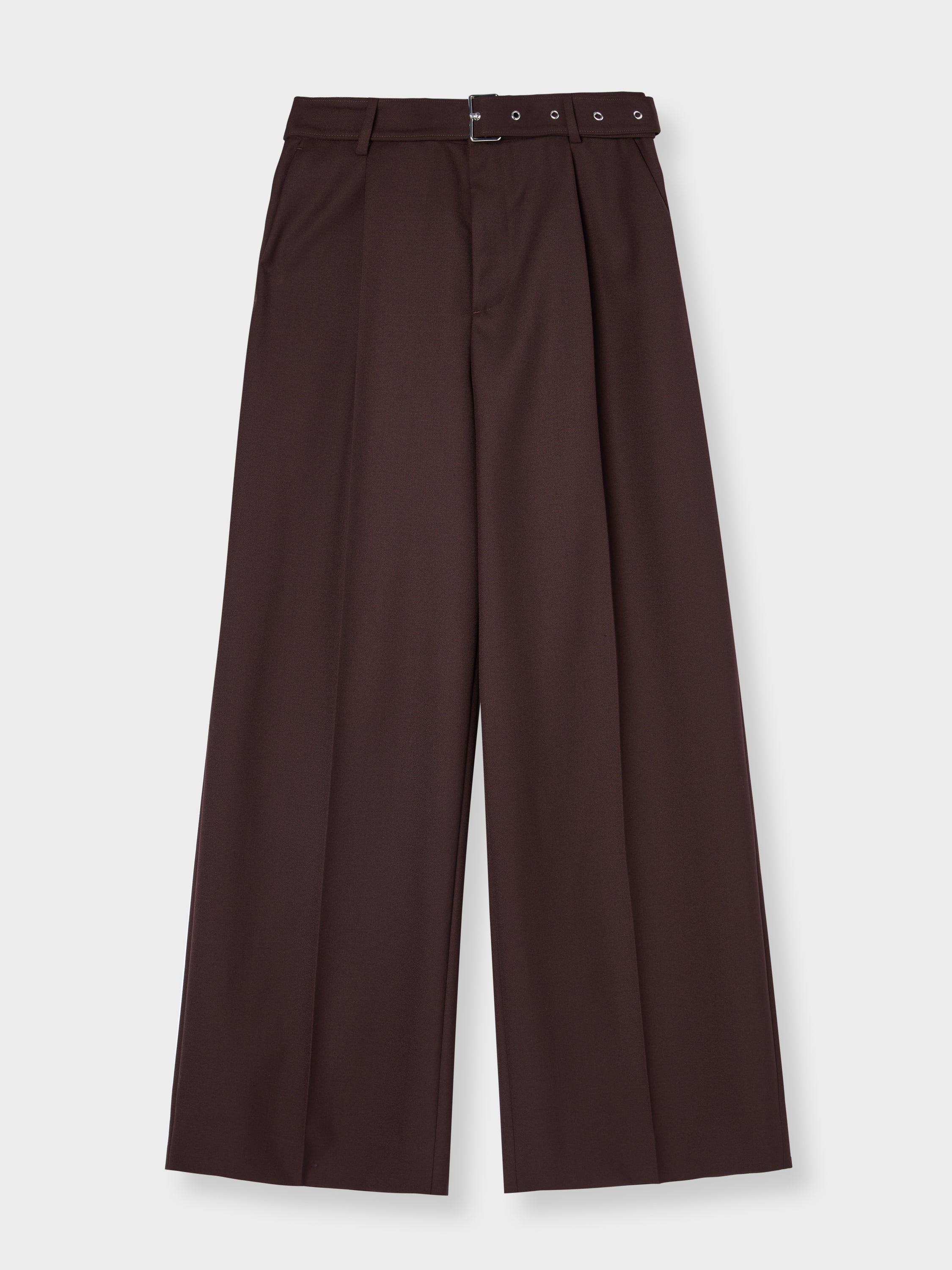 Womens Pleated Waist Trousers