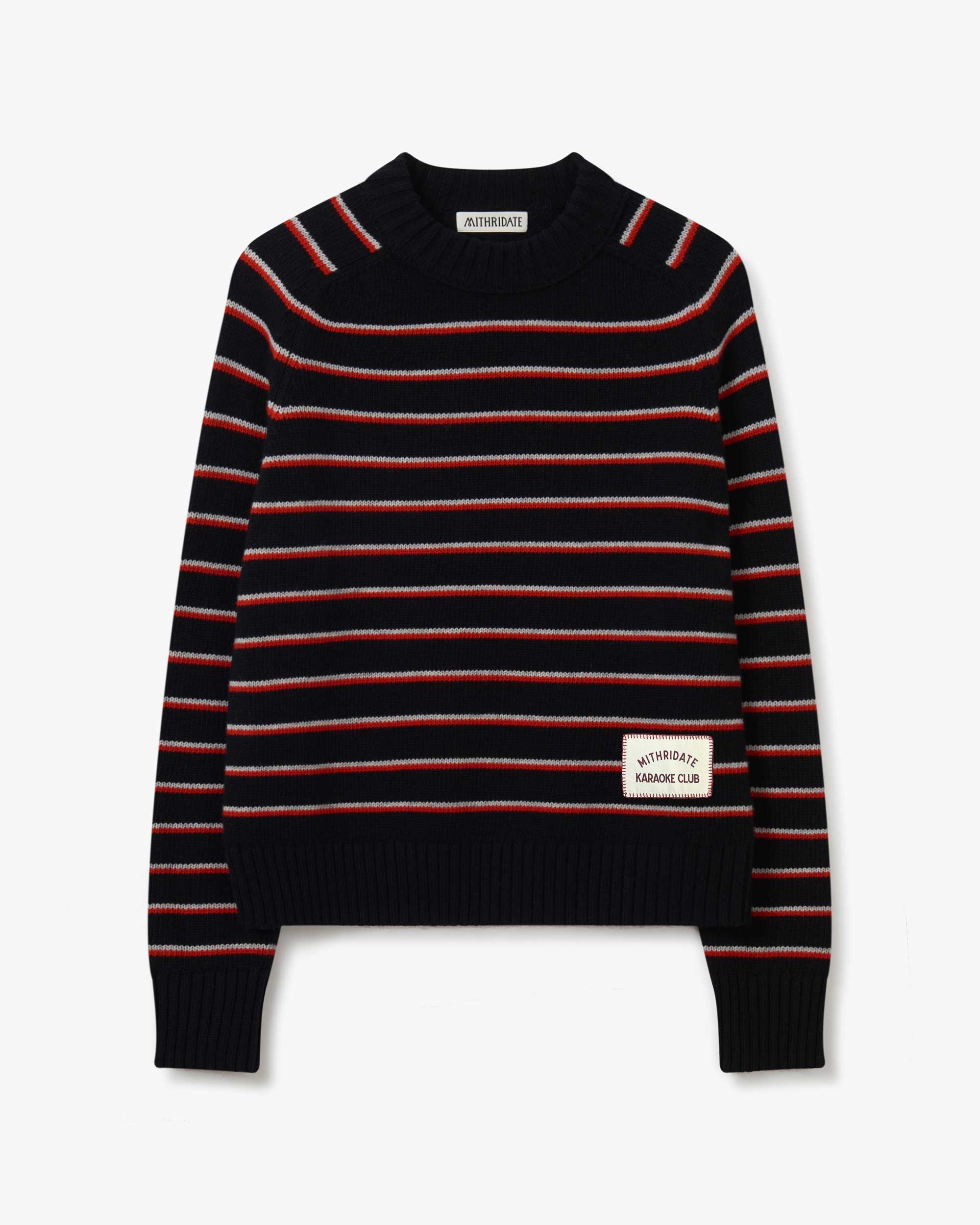 Stripe Knit Crew