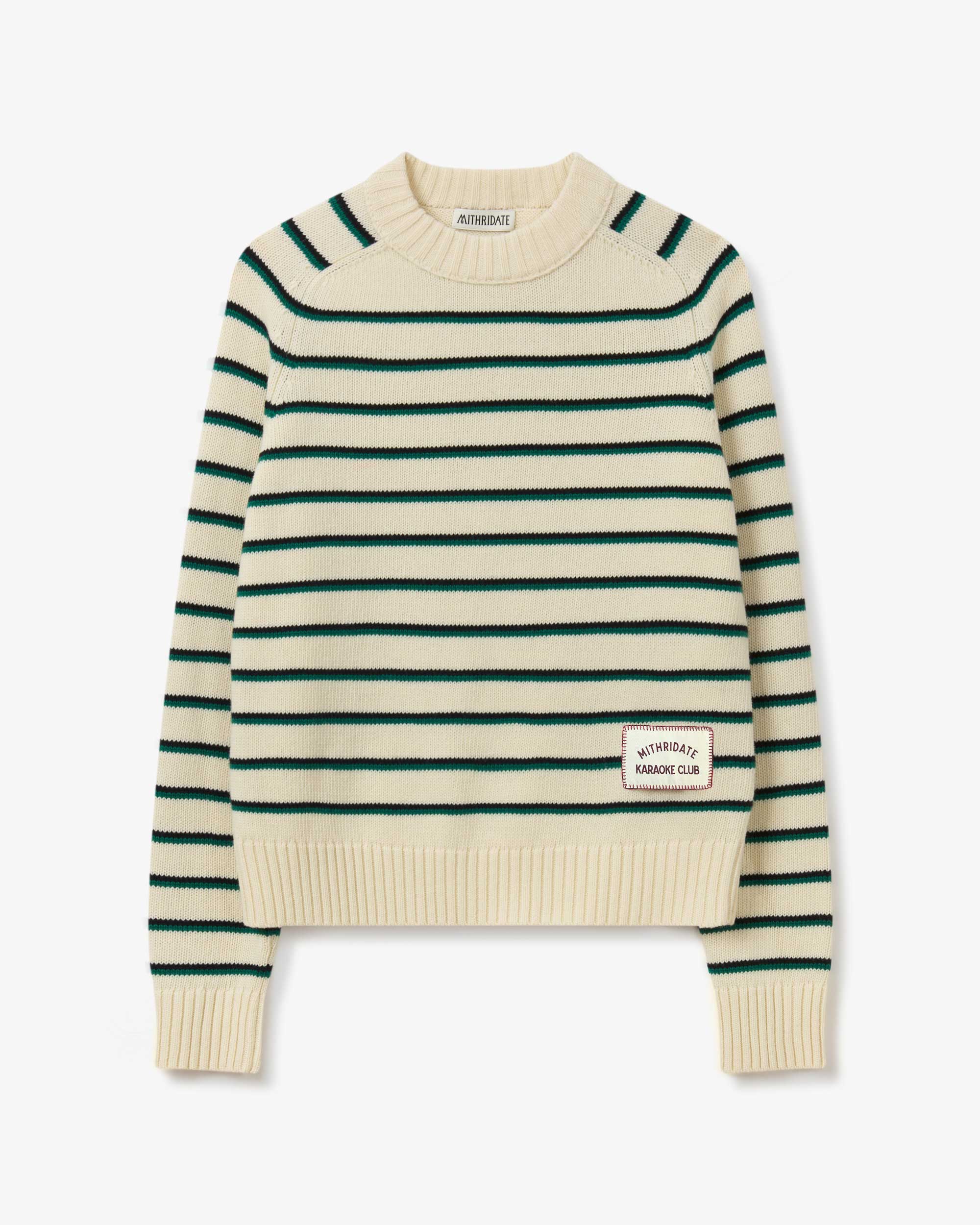 Stripe Knit Crew