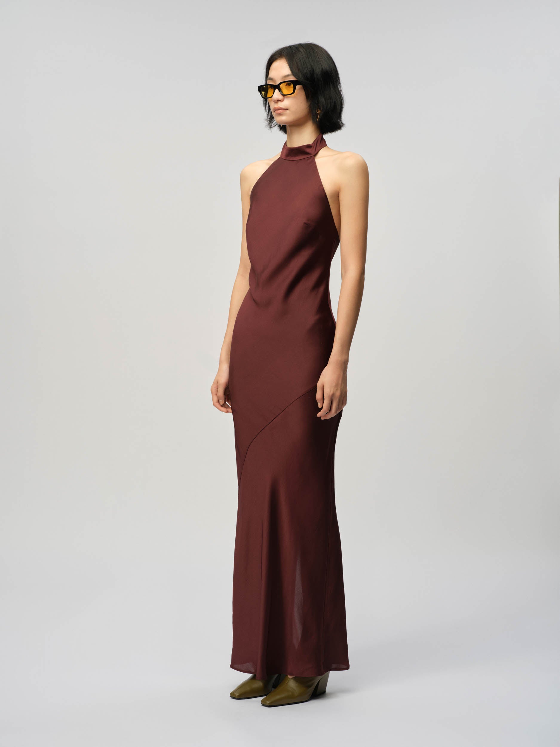 Halter Neck Gown