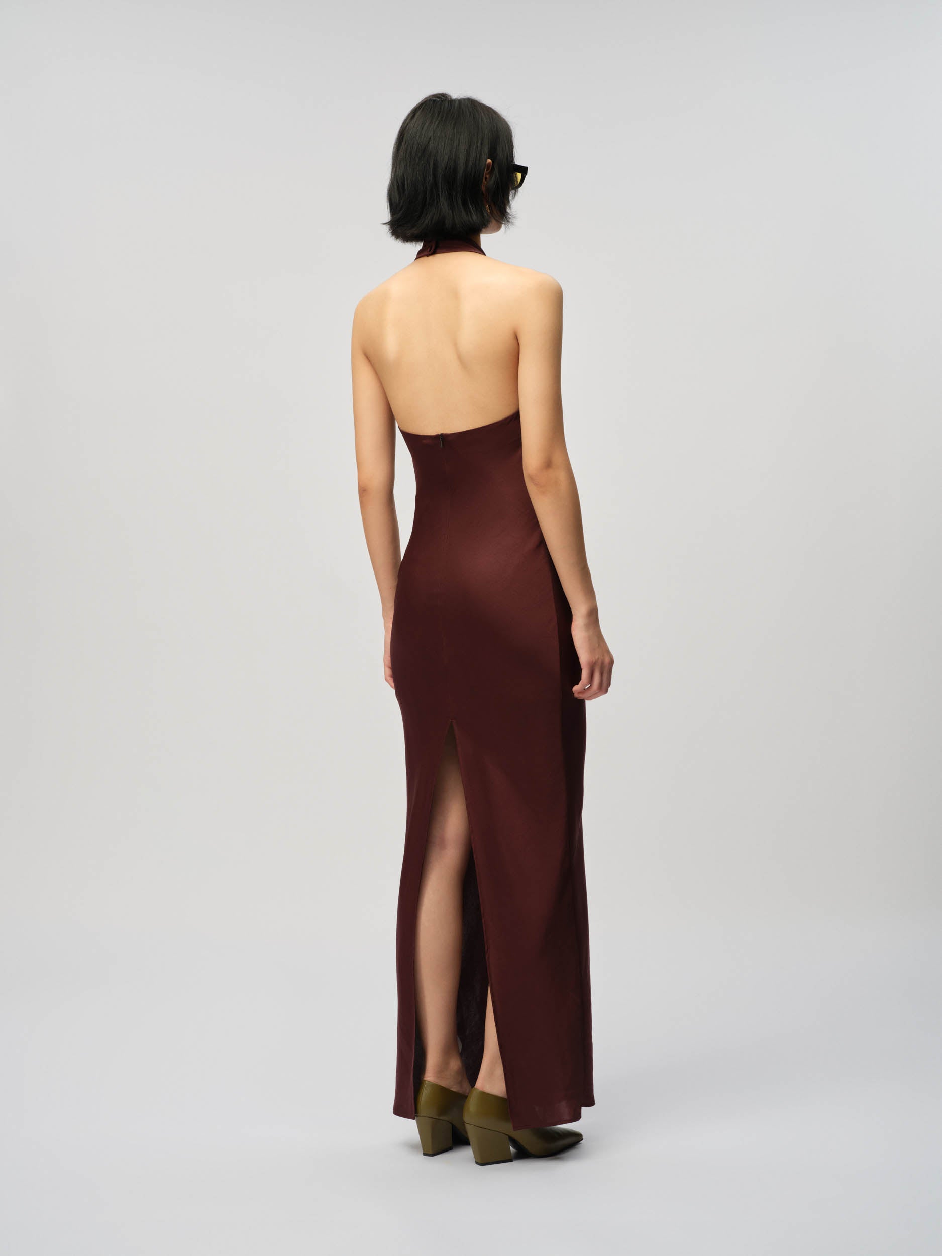 Halter Neck Gown