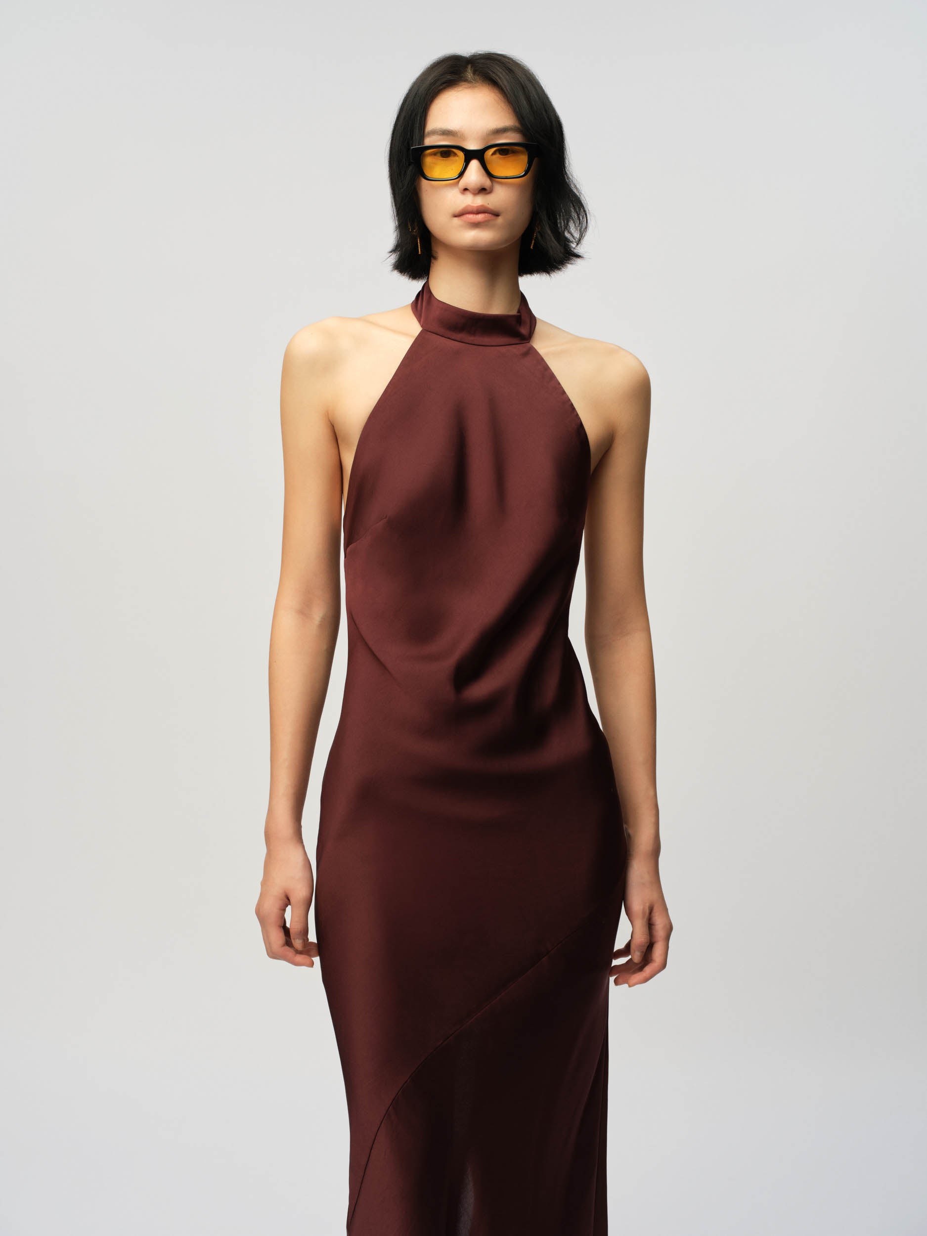 Halter Neck Gown