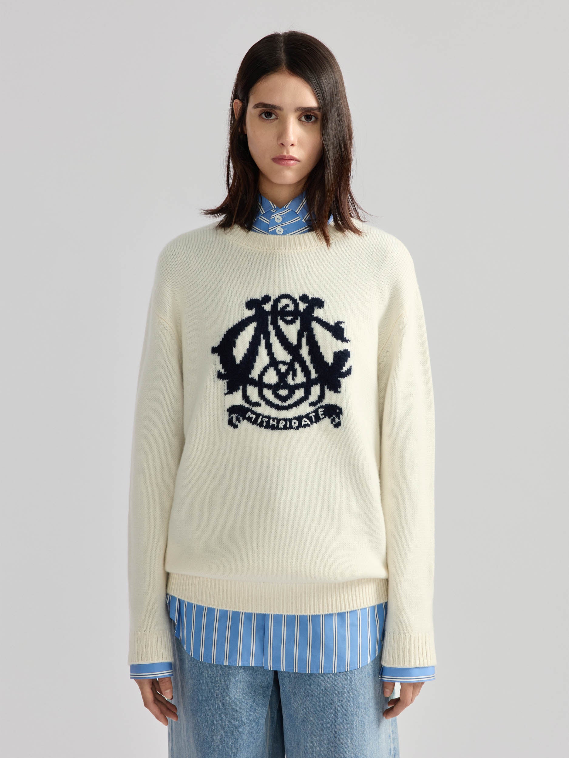 Crest Knit Jumper
