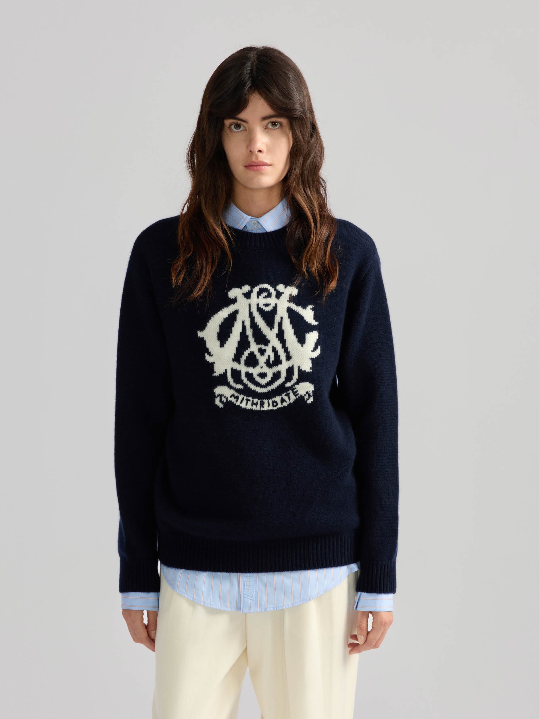 Crest Knit Jumper