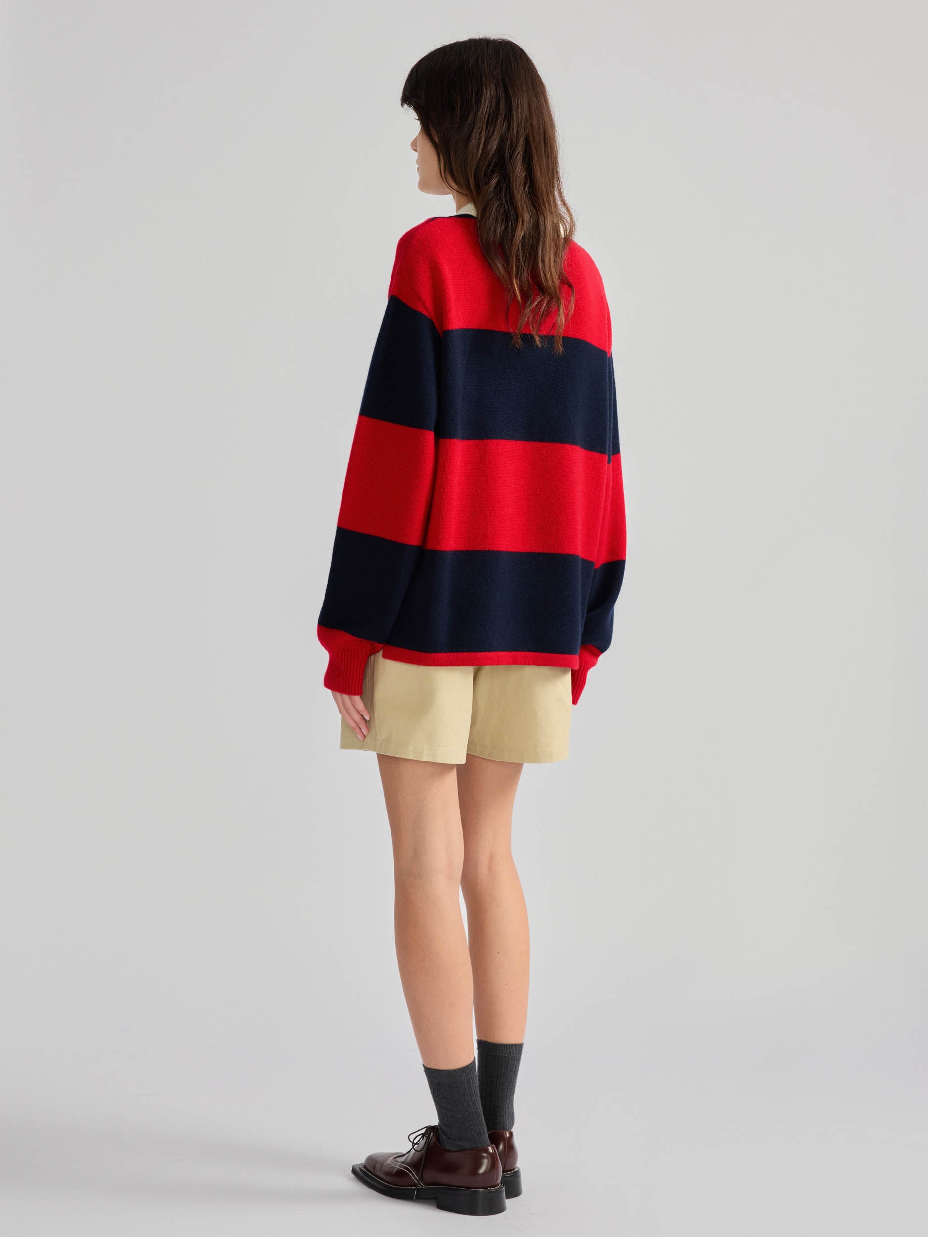 Striped Knitted Rugby