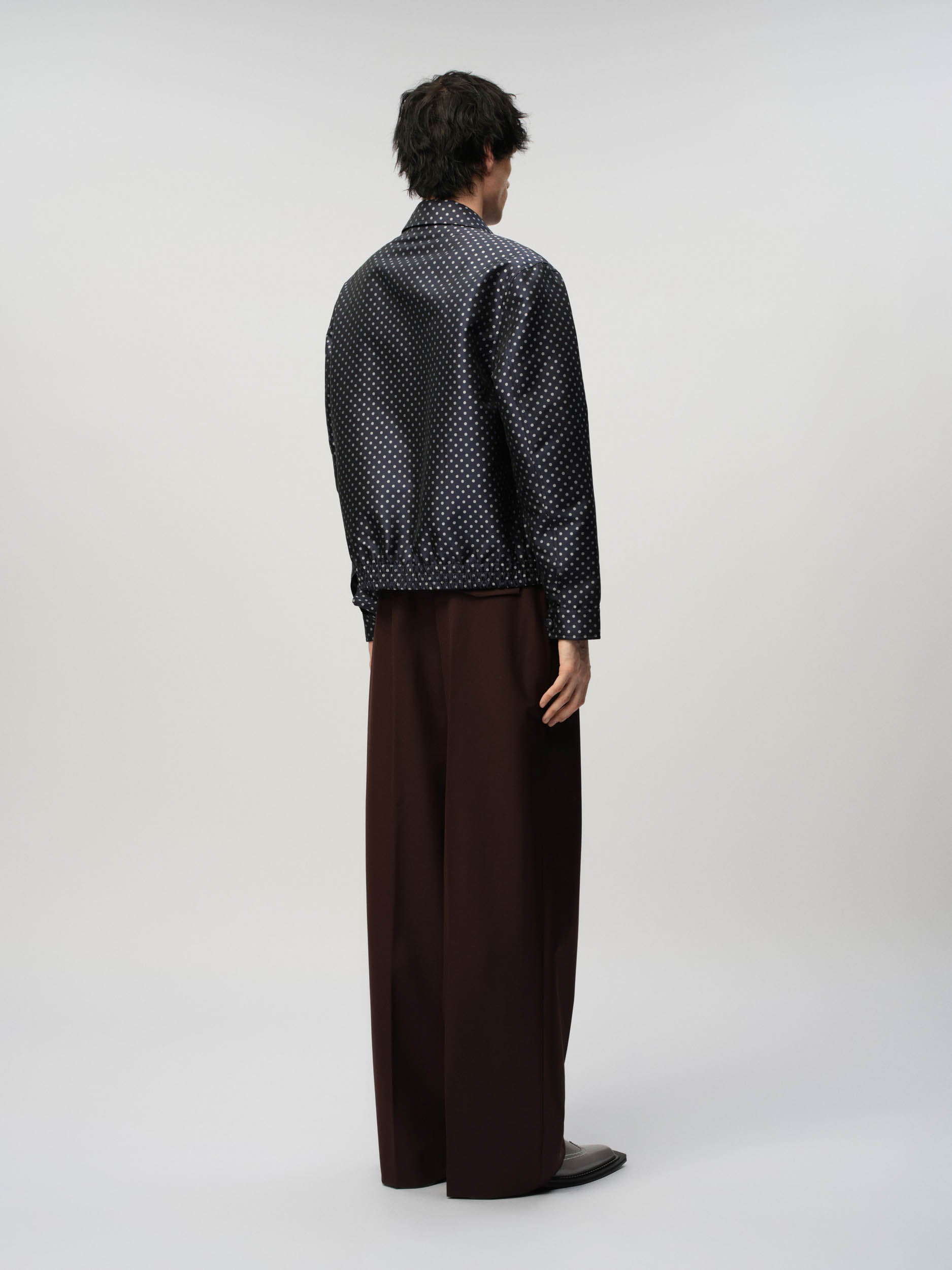 Jaquard Spot Harrington