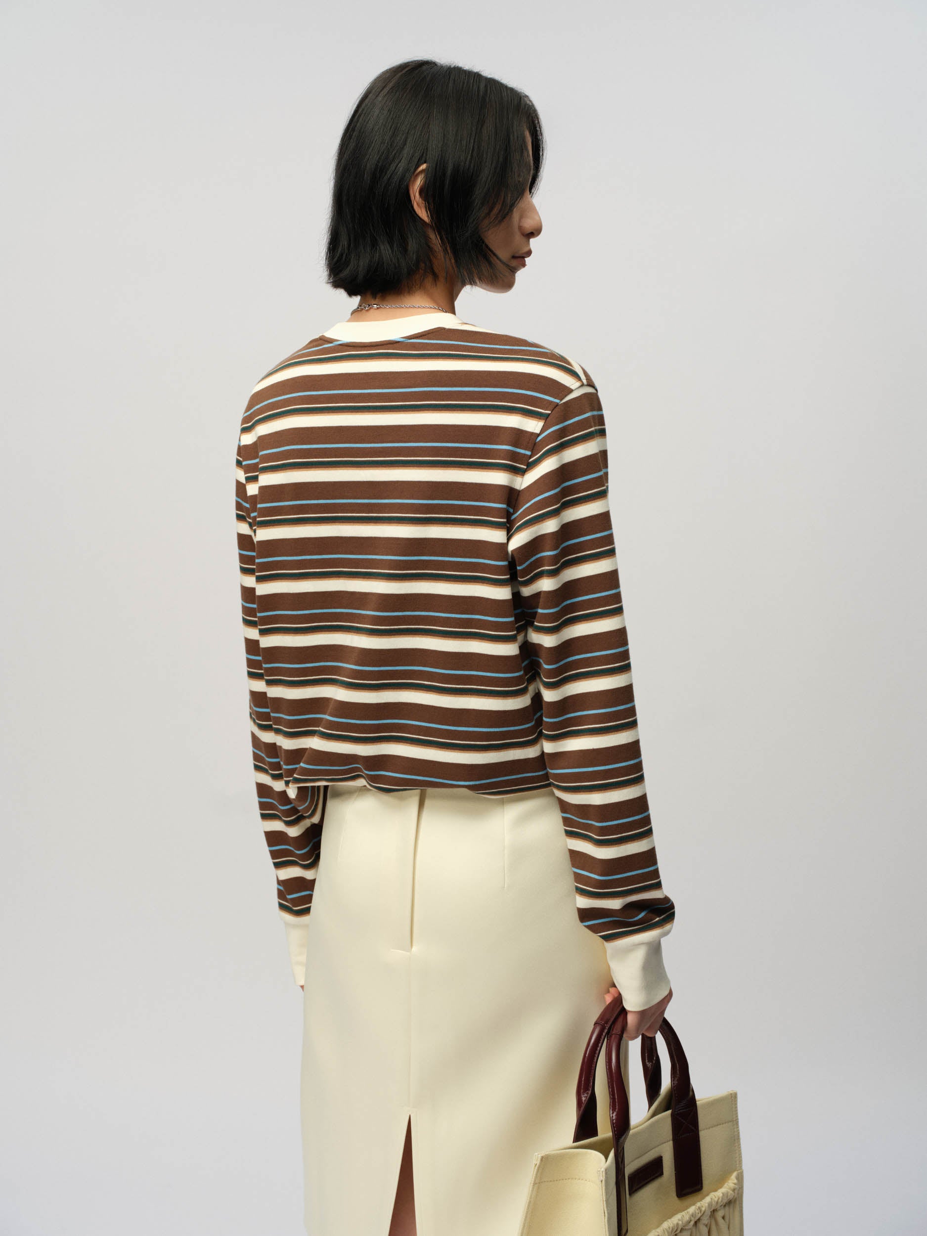 Striped Long Sleeve Tee