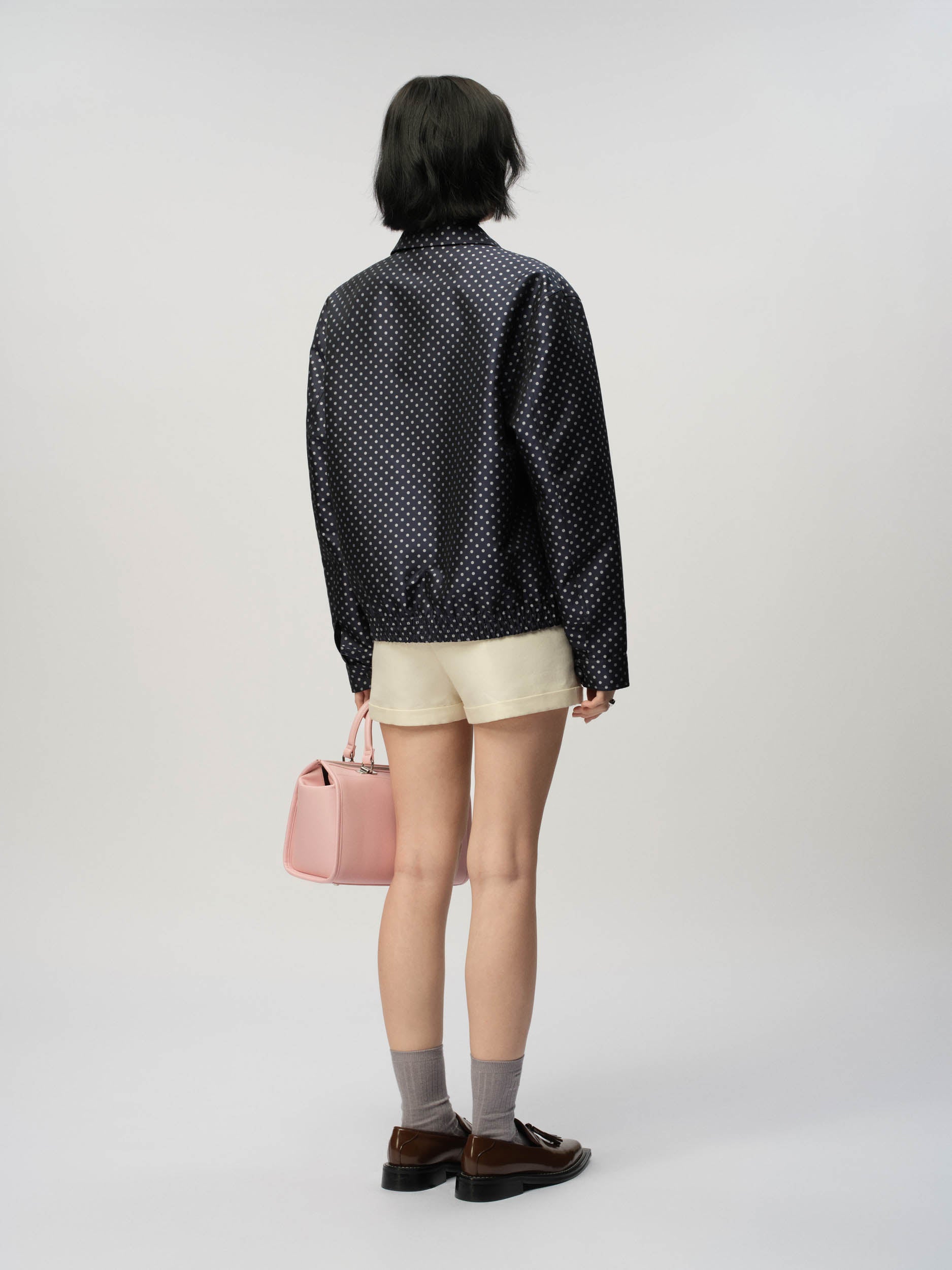 Jaquard Spot Harrington