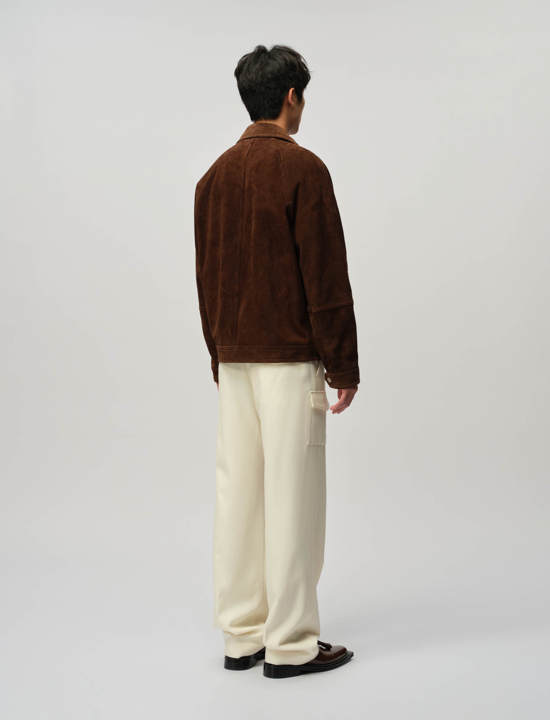 Suede Blouson