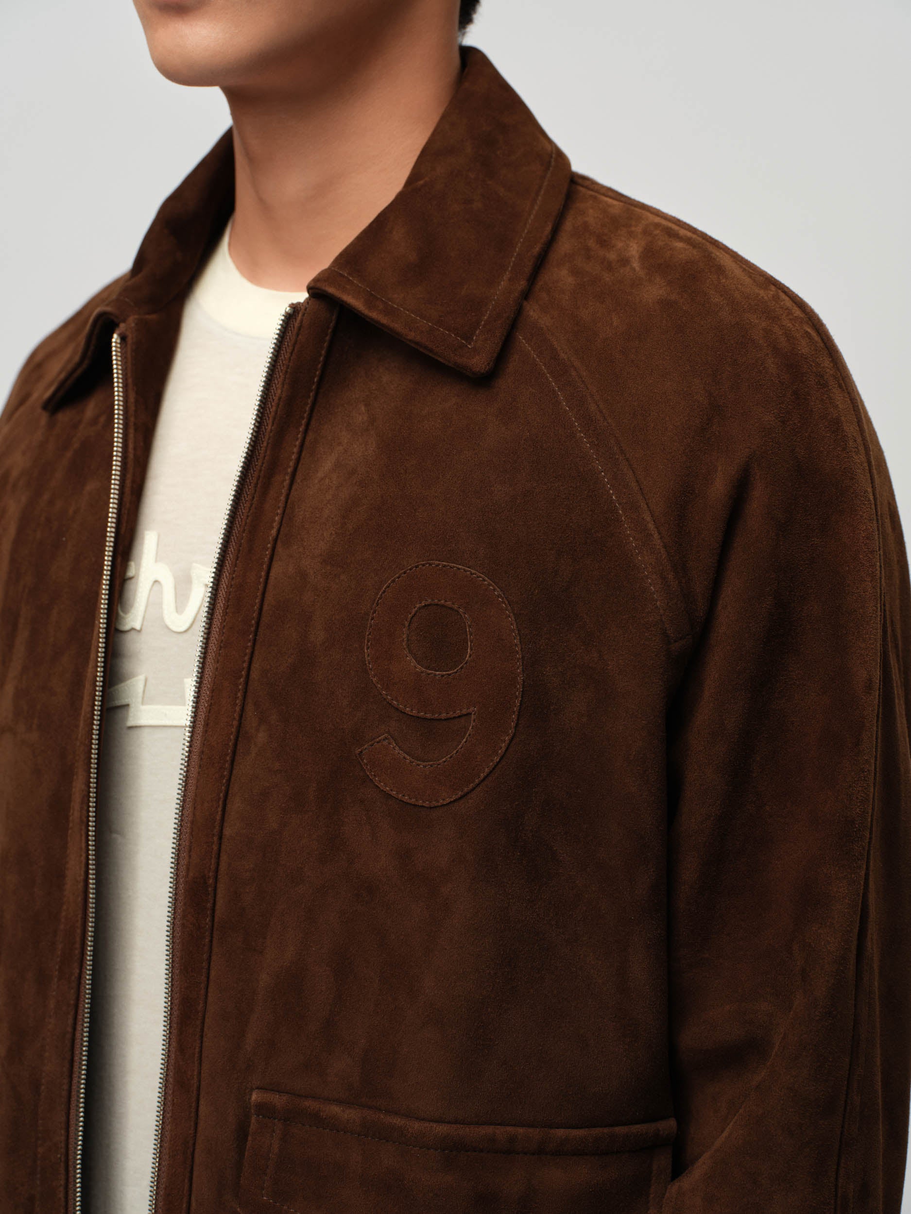 Suede Blouson