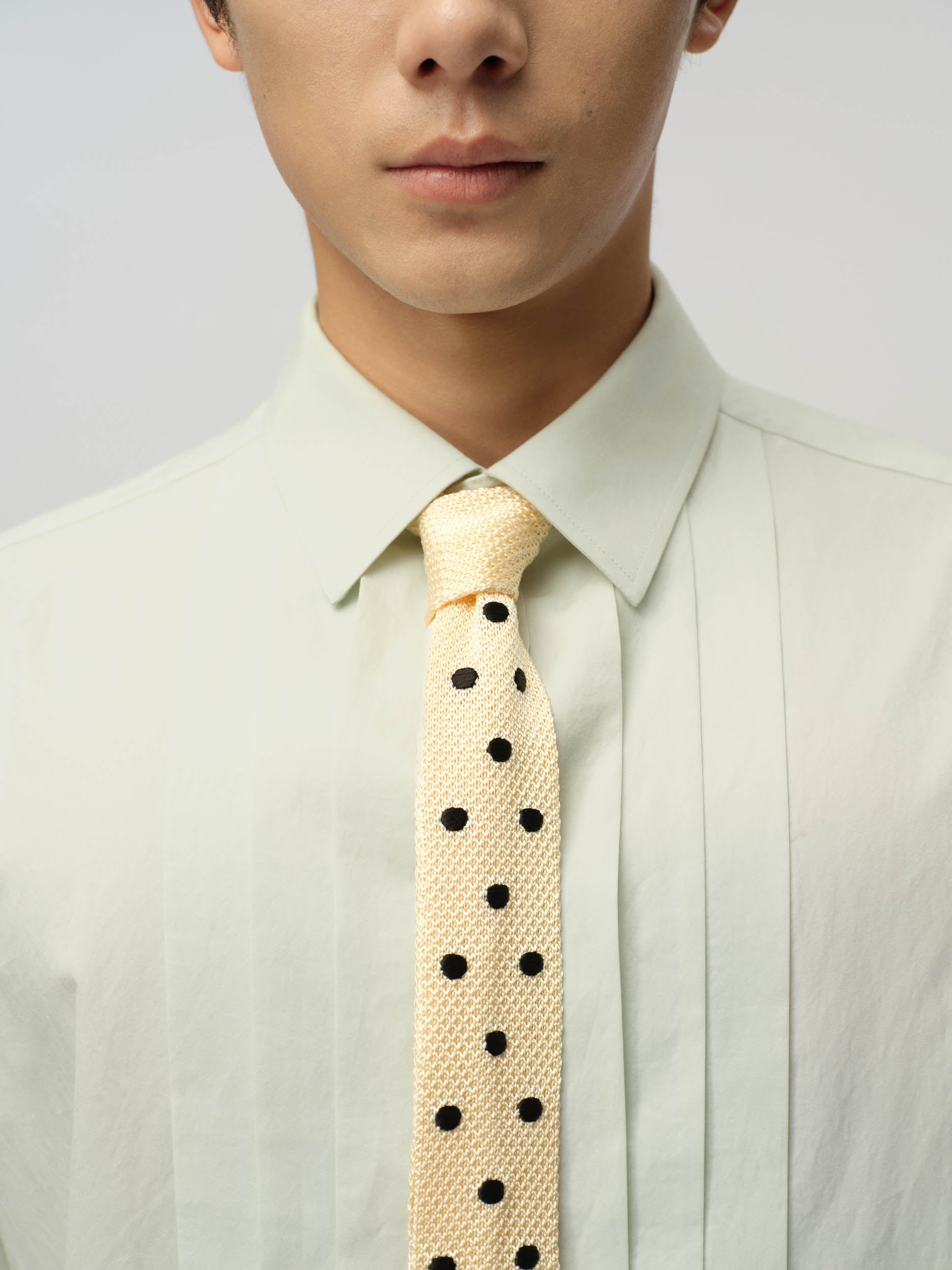 Knitted Long Neck Tie