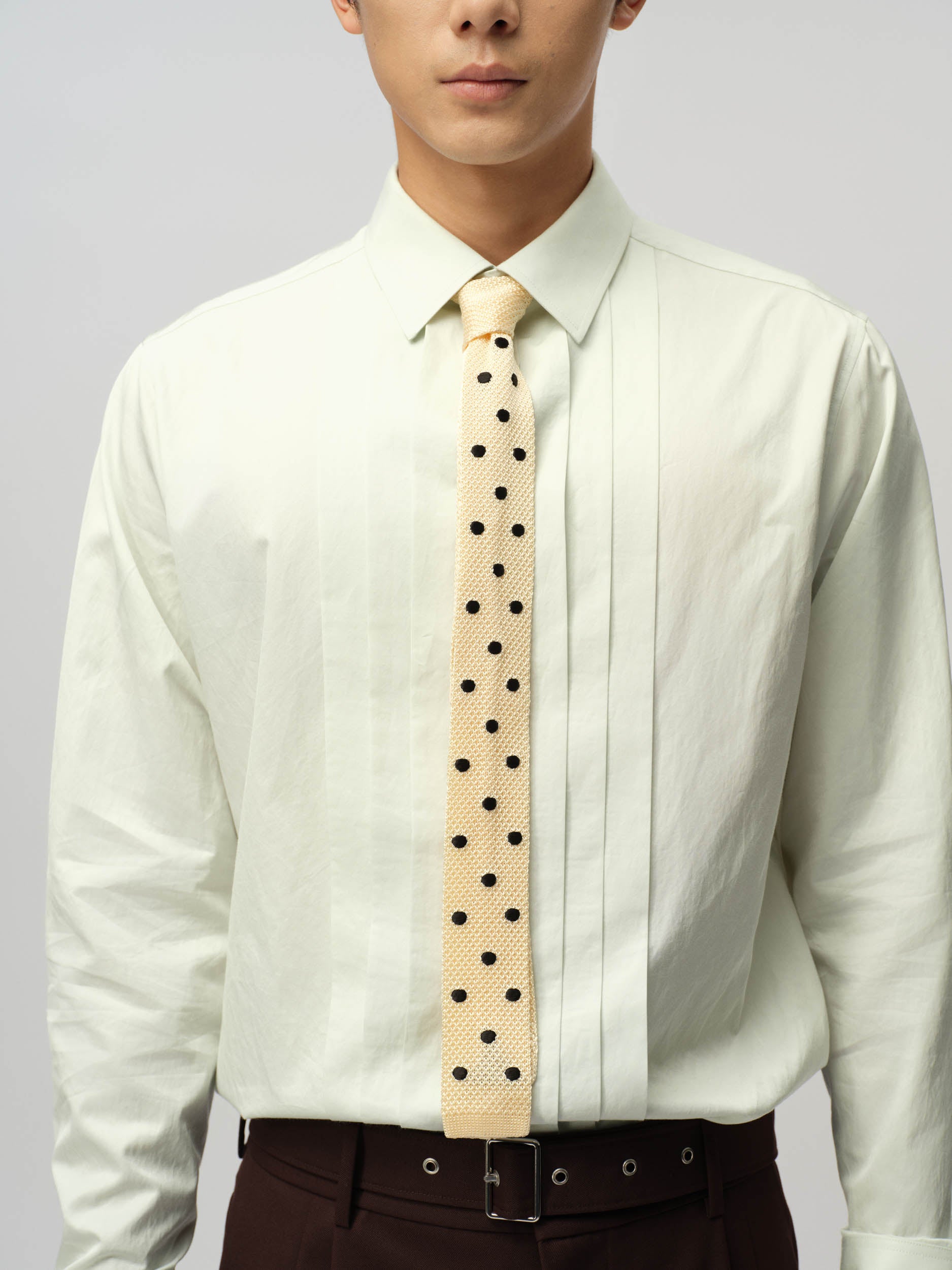 Knitted Long Neck Tie