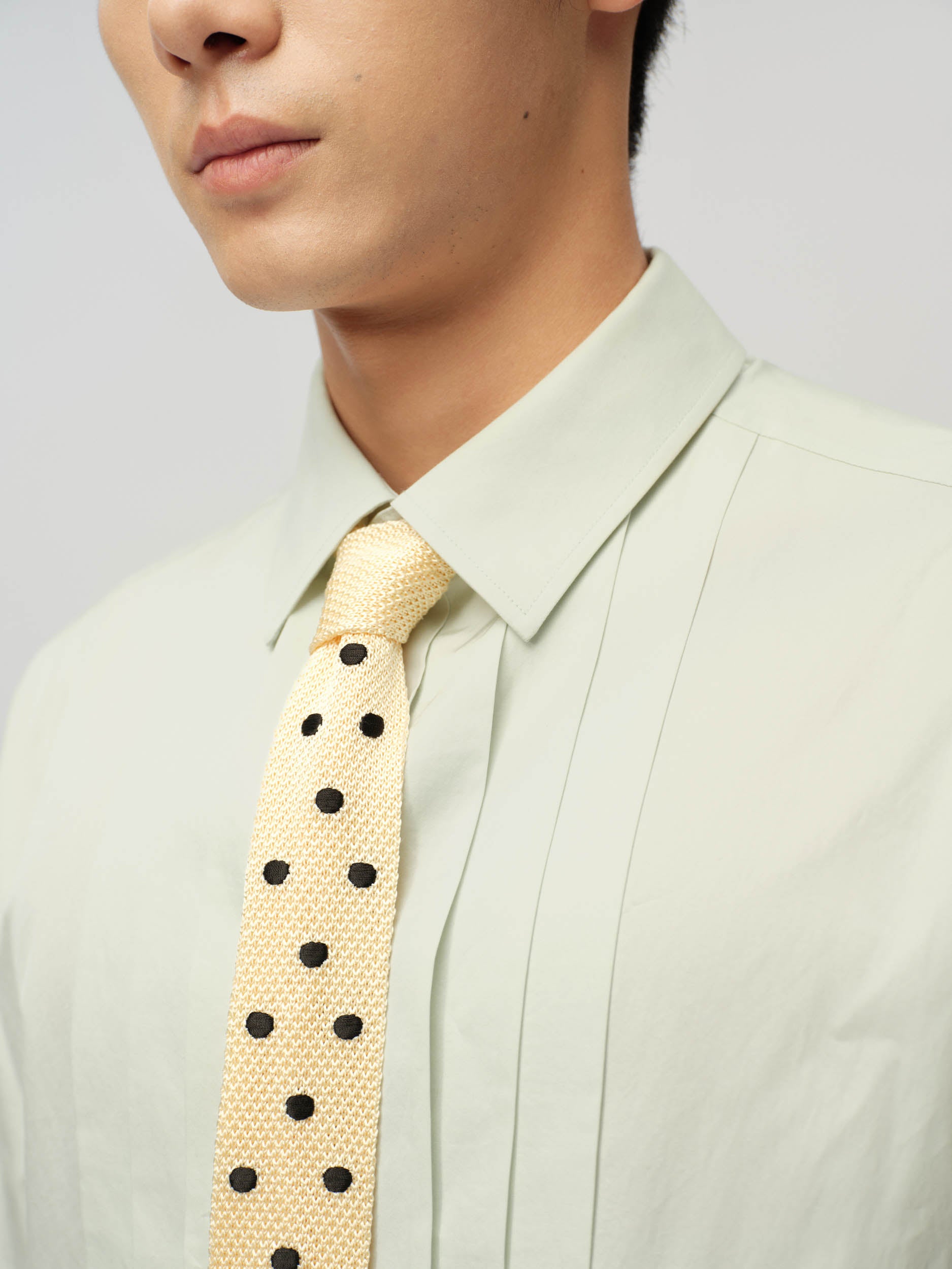 Knitted Long Neck Tie