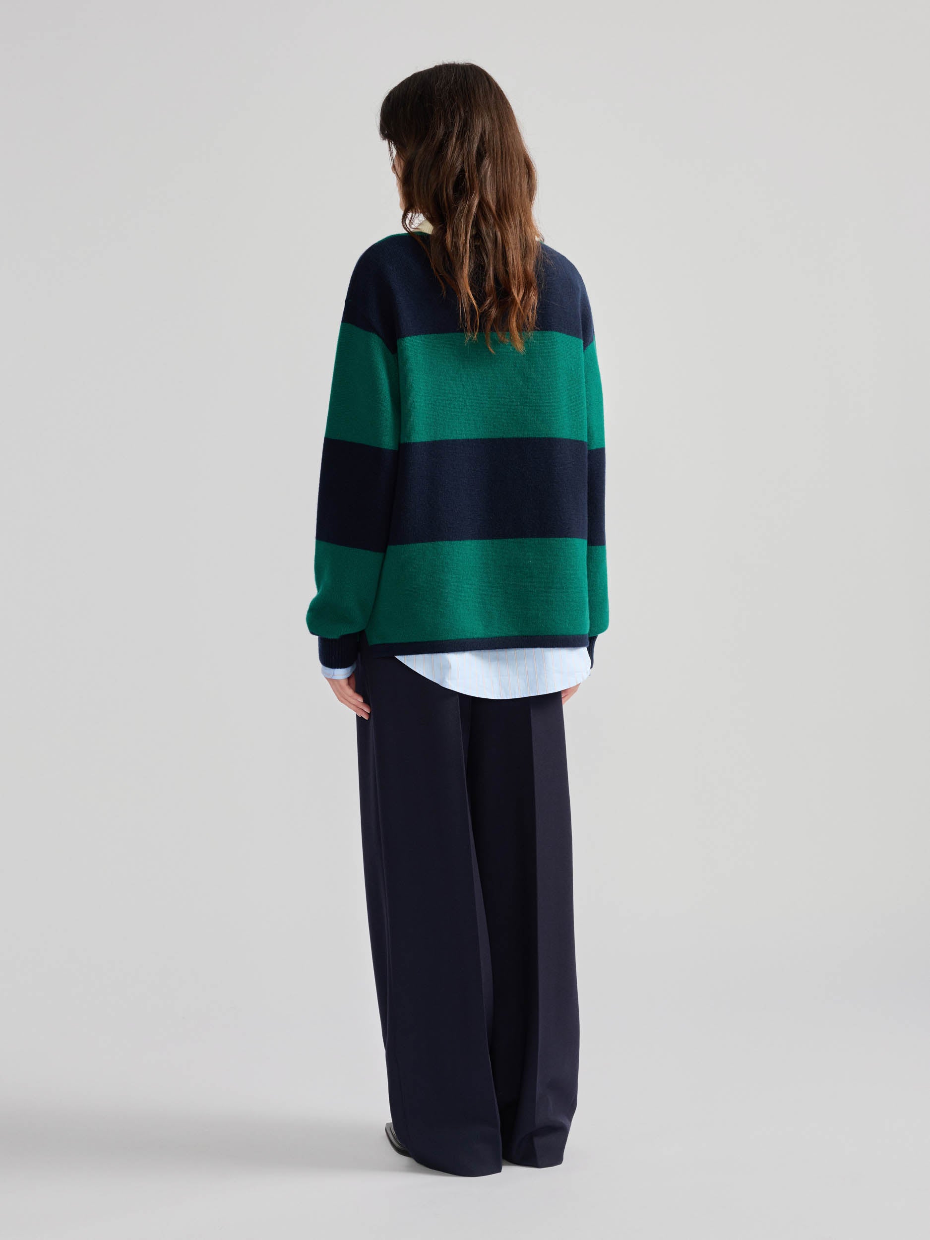 Striped Knitted Rugby