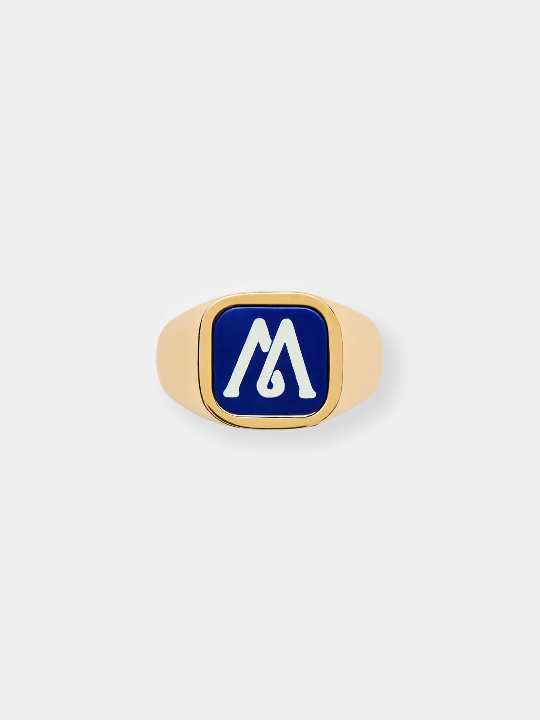 Lapis Icon Signet Ring