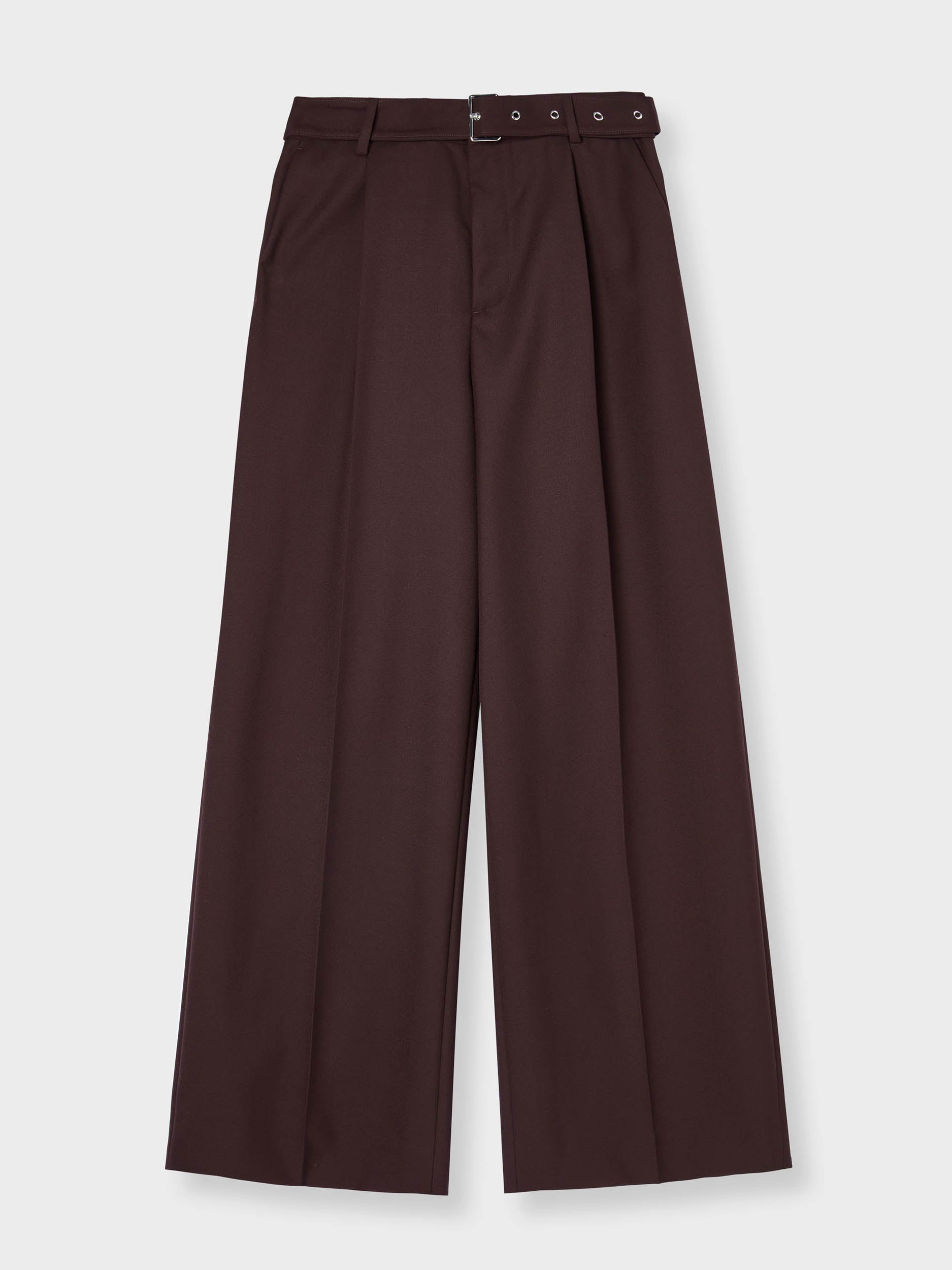 Mens Pleated Waist Trousers