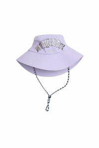 Lilac MITHRIDATE Logo Strap Bucket Hat